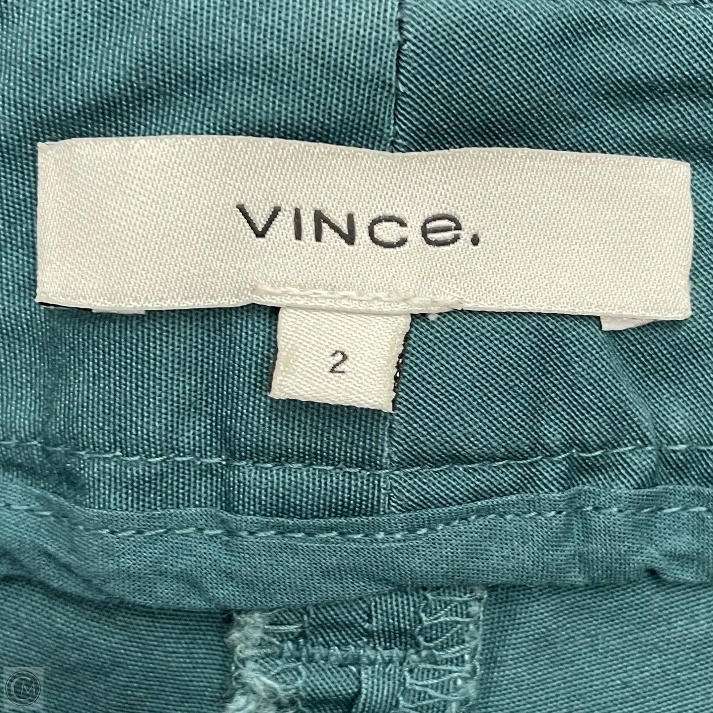 Shorts By Vince In Teal, Size: 2