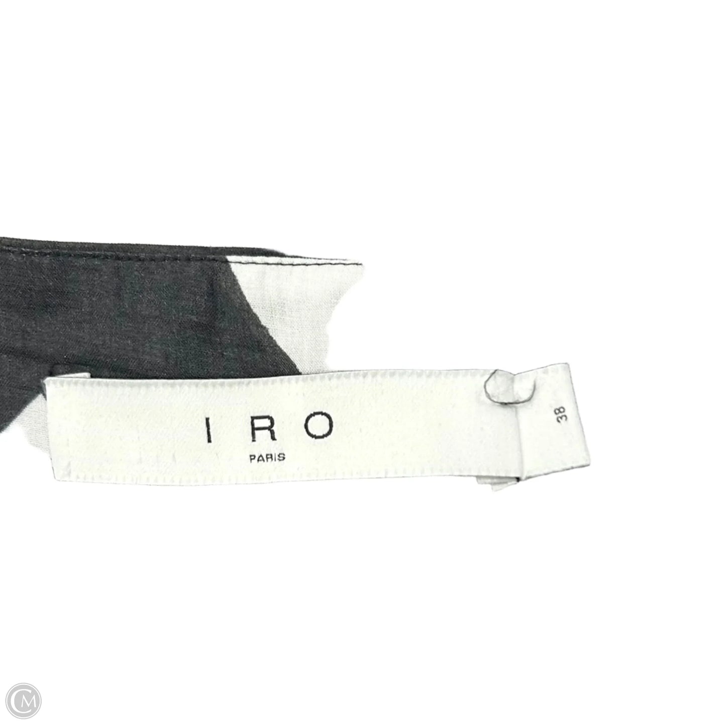 Skort By Iro In Black & White, Size: S