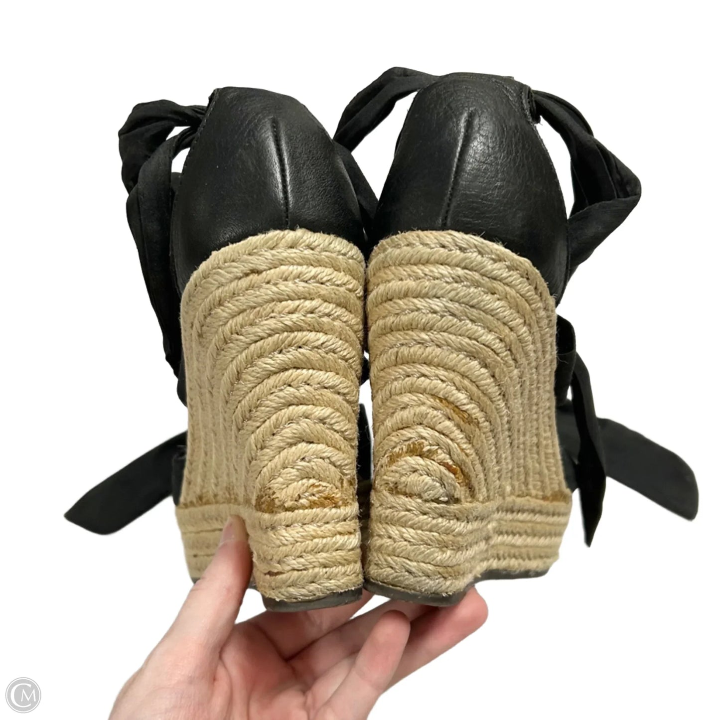 Sandals Designer By Ugg In Black, Size: 8