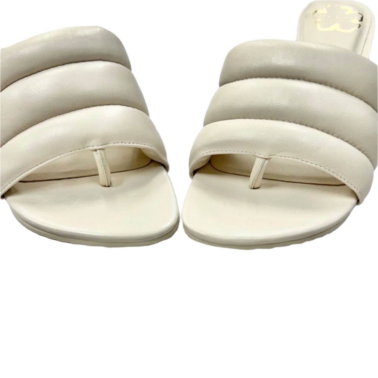 Sandals Heels Kitten By Ted Baker In Off White, Size: 8.5