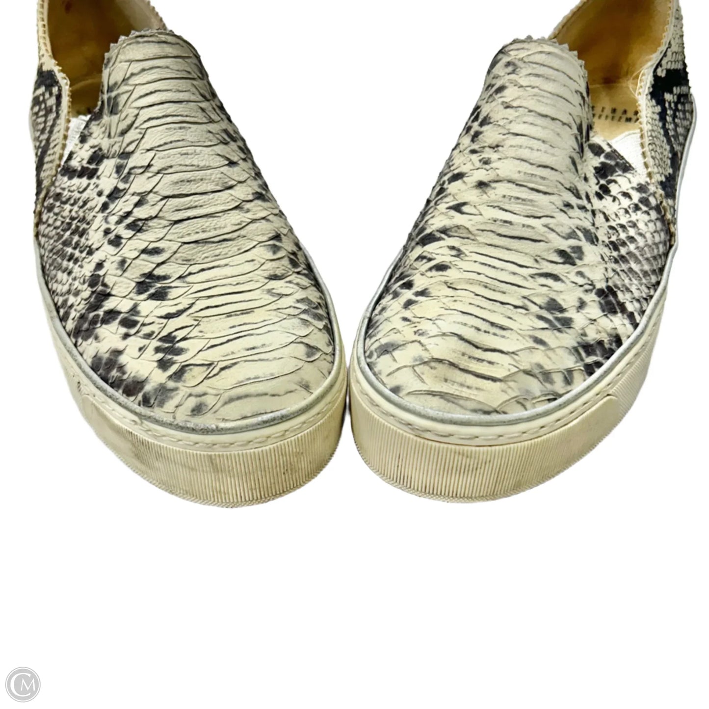 Shoes Designer By Stuart Weitzman In Snakeskin Print, Size: 9.5