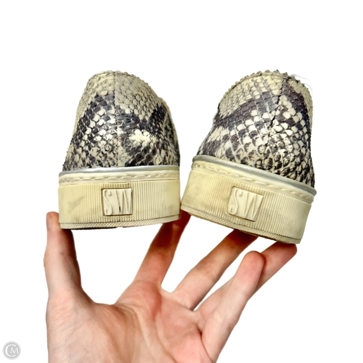 Shoes Designer By Stuart Weitzman In Snakeskin Print, Size: 9.5