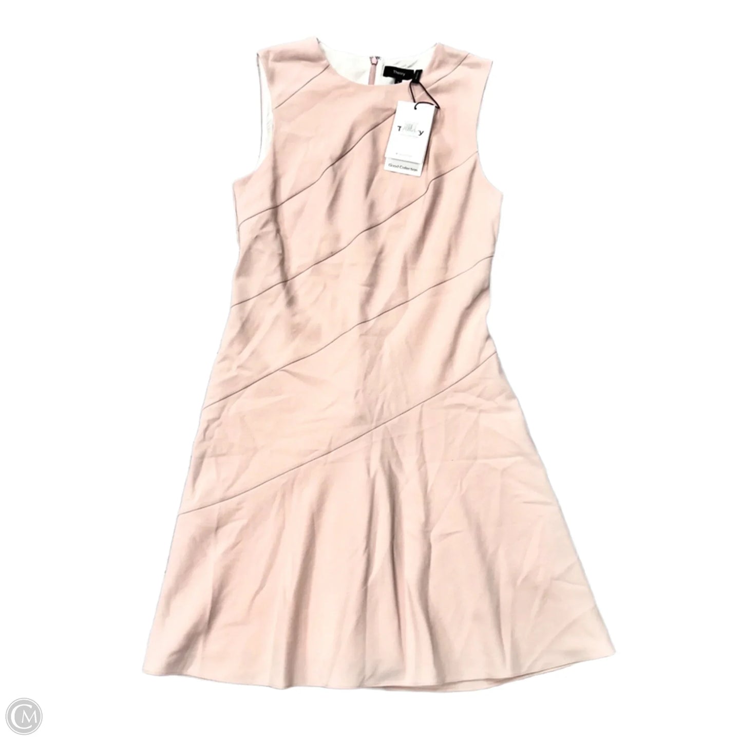 Dress Work By Theory In Pink, Size: S