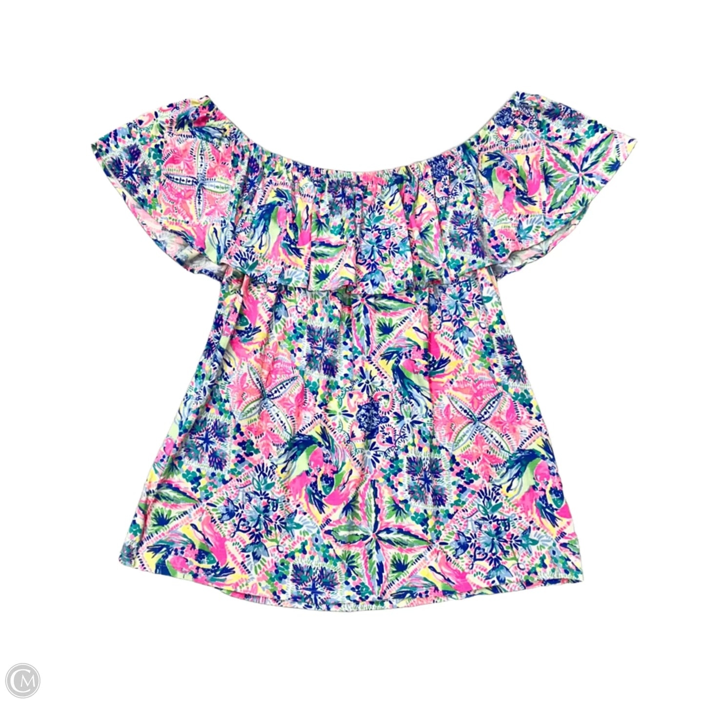 Top Sleeveless Designer By Lilly Pulitzer In Multi-colored, Size: M