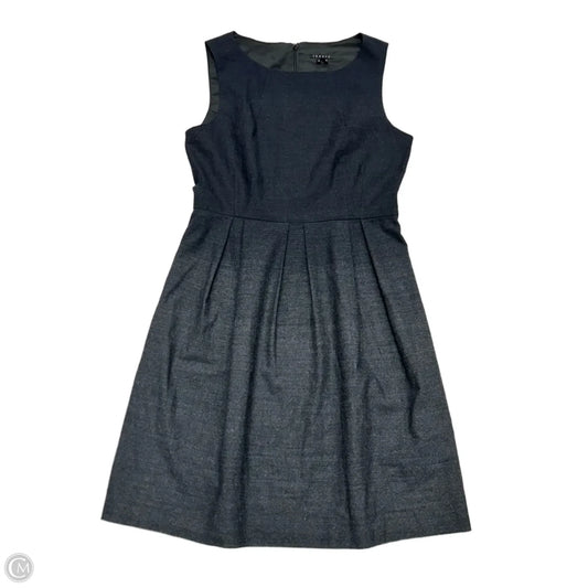 Dress Work By Theory In Black & Grey, Size: S