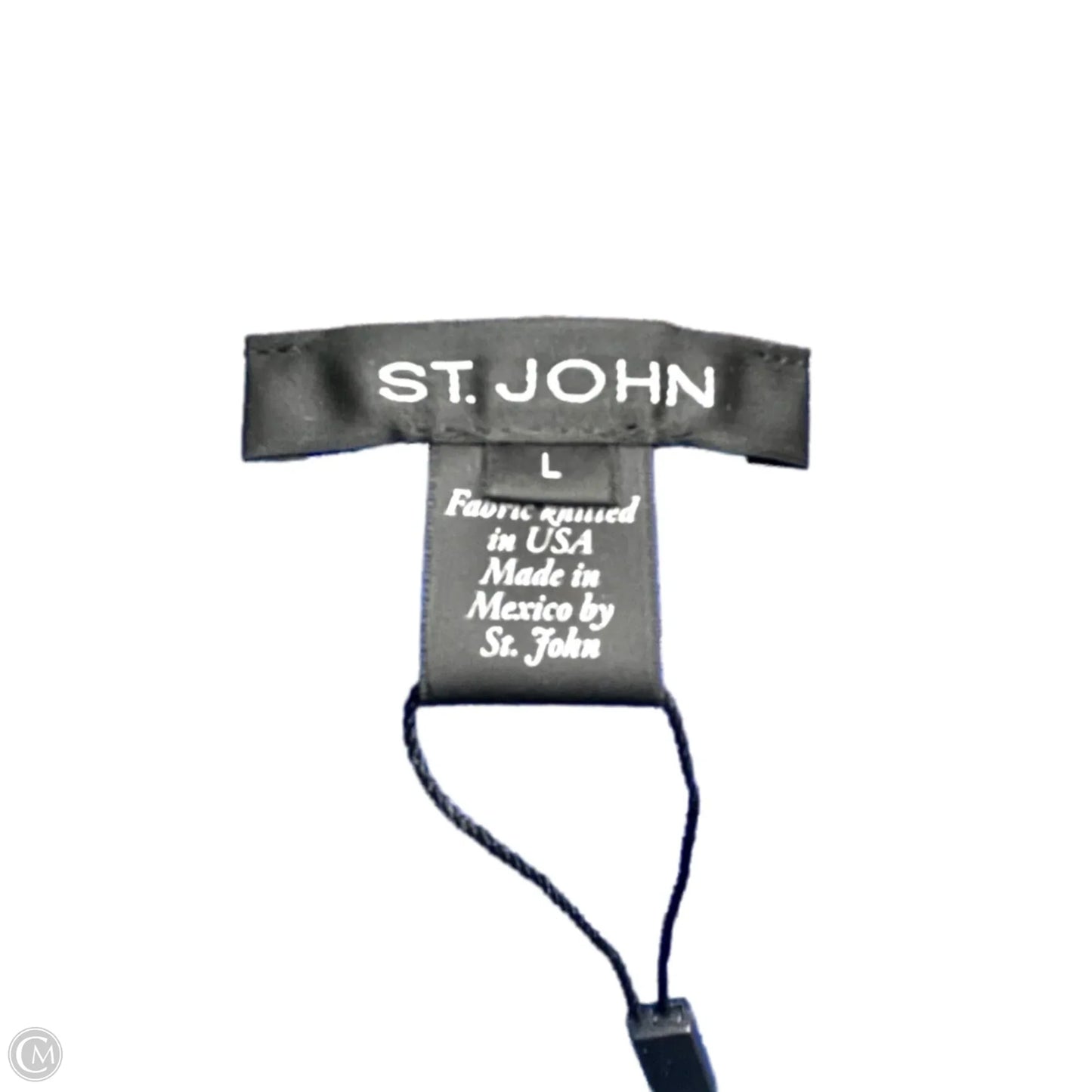 Tank Top Designer By St. John In Blue, Size: L