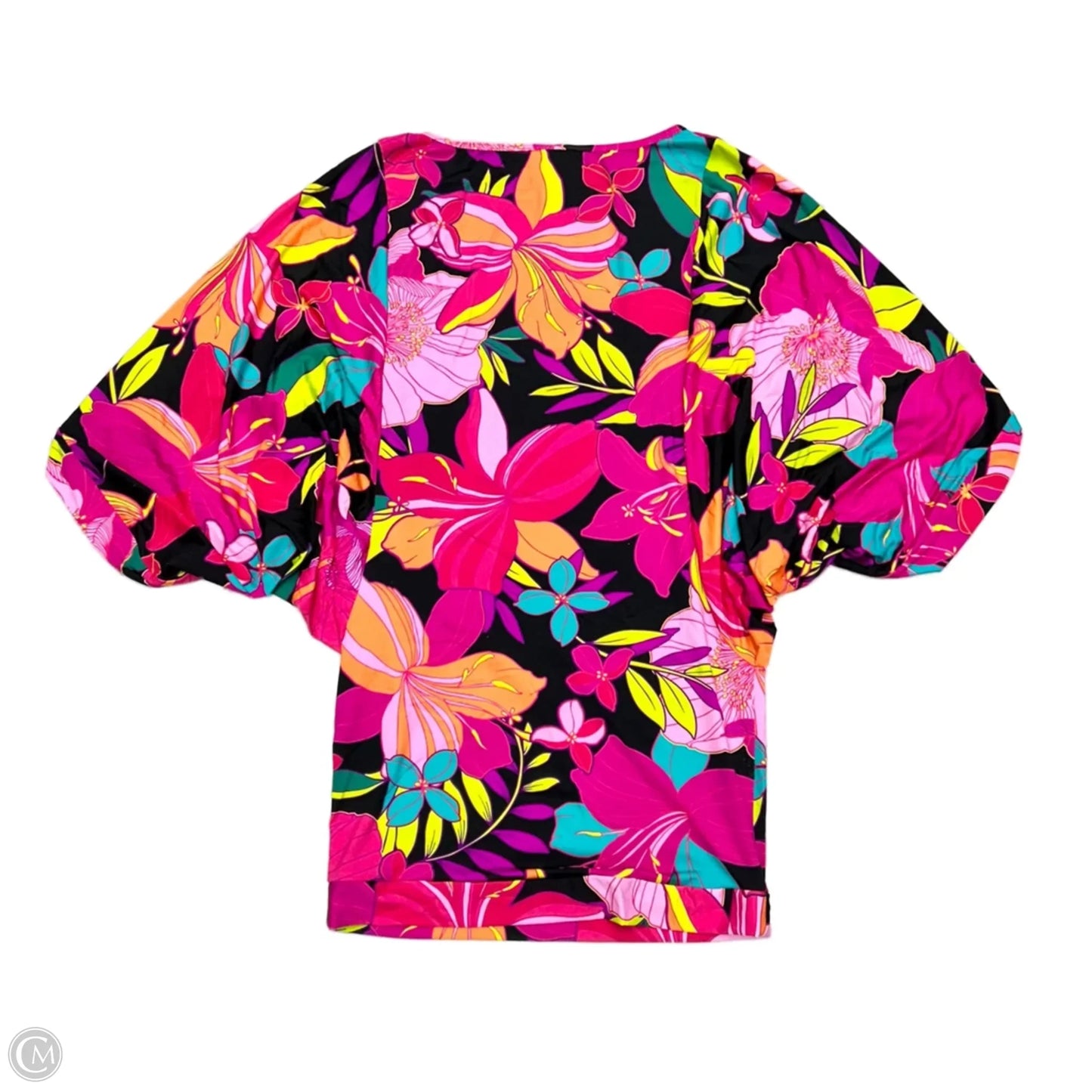 Top Short Sleeve By Trina Turk In Floral Print, Size: S