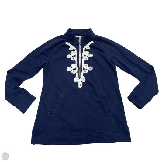 Sweatshirt Designer By Lilly Pulitzer In Navy, Size: S