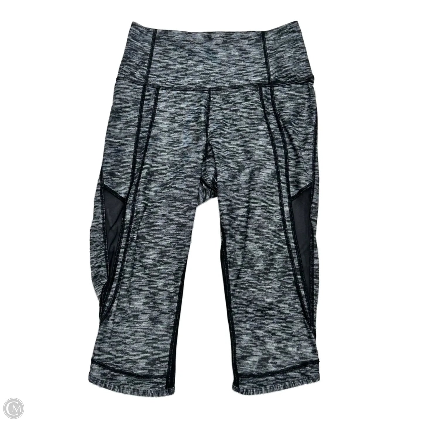 Athletic Leggings Capris By Lululemon In Grey, Size: S