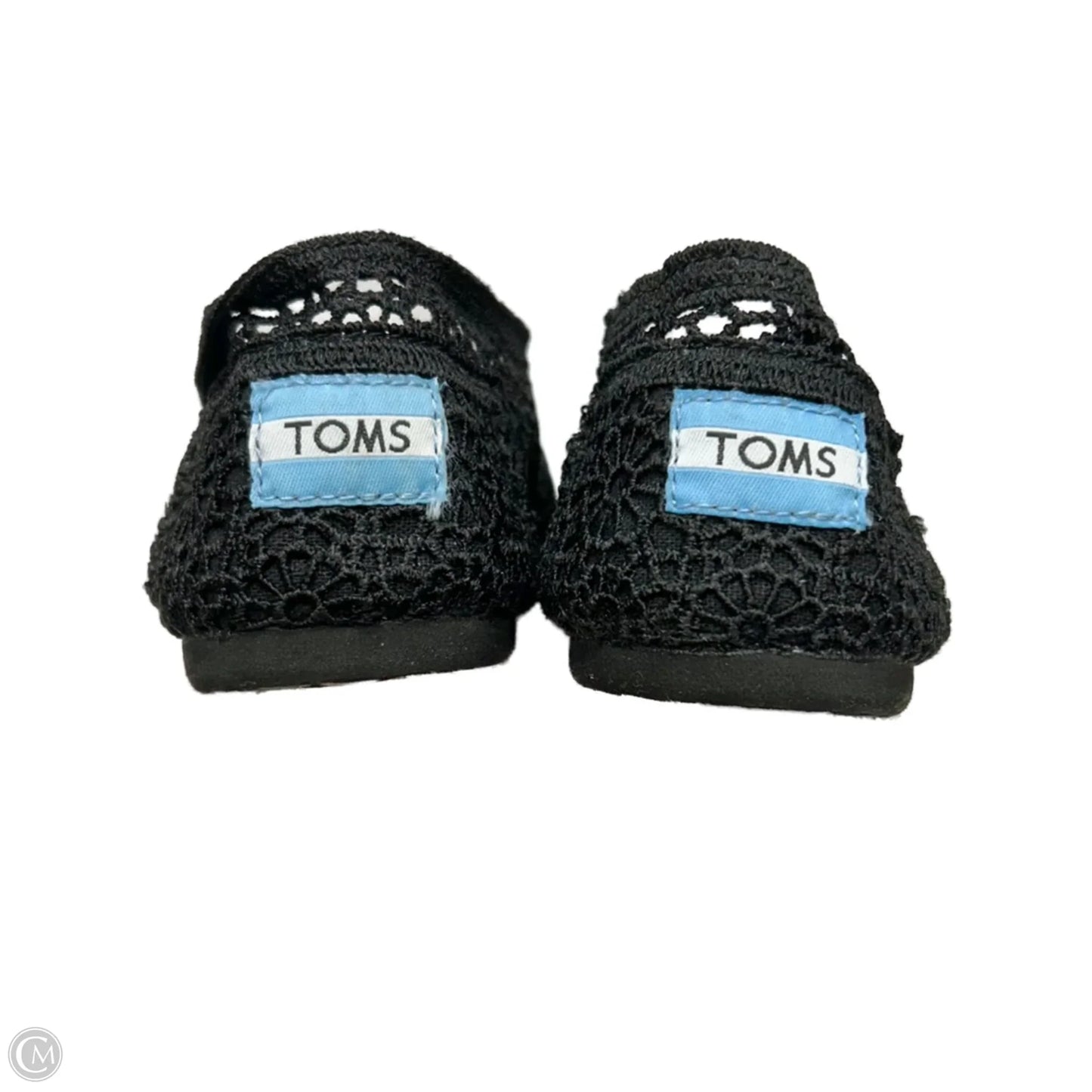 Shoes Flats By Toms In Black, Size: 7.5