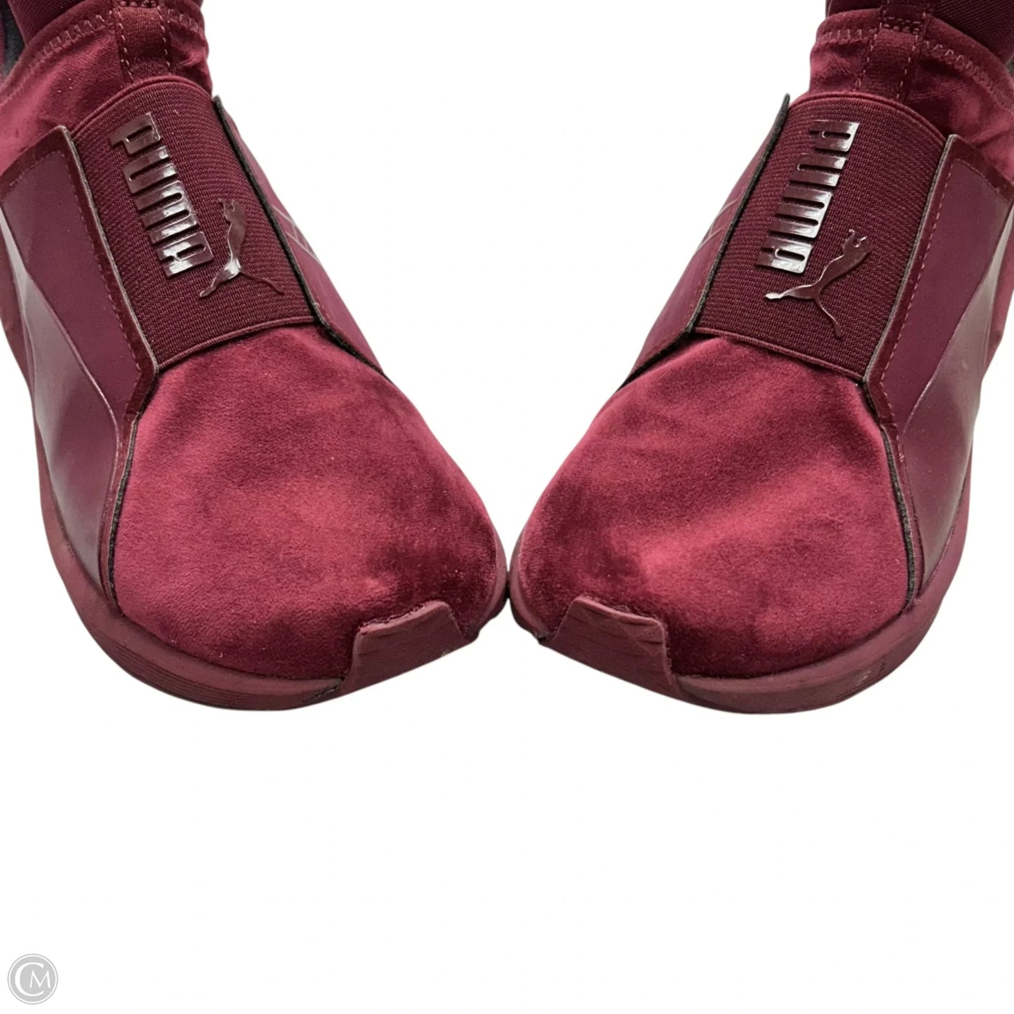 Shoes Sneakers By Puma In Maroon, Size: 7.5