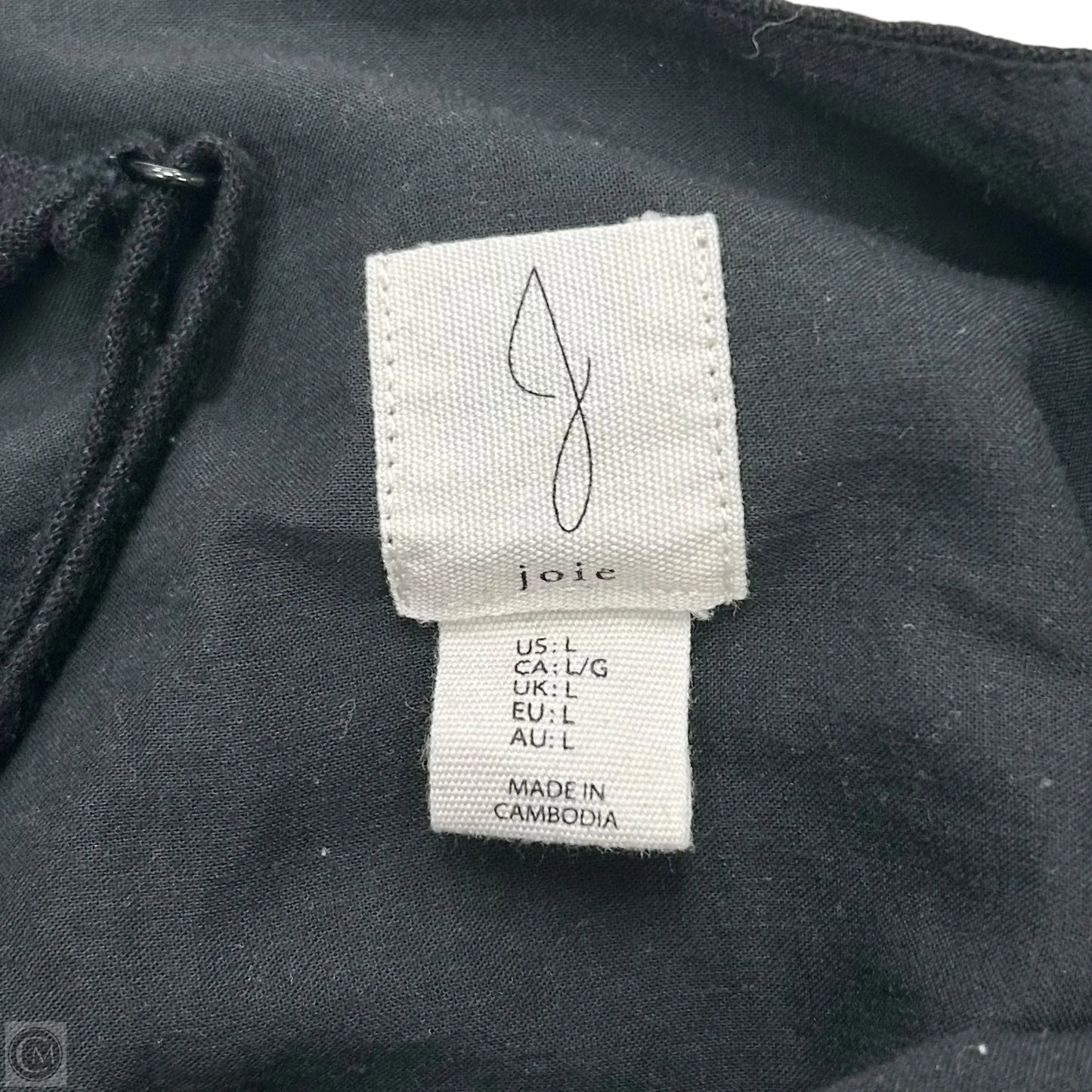 Dress Casual Maxi By Joie In Black, Size: L