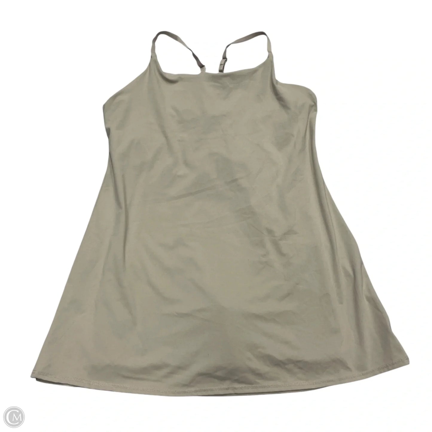Athletic Dress By Danskin In Taupe, Size: Xl