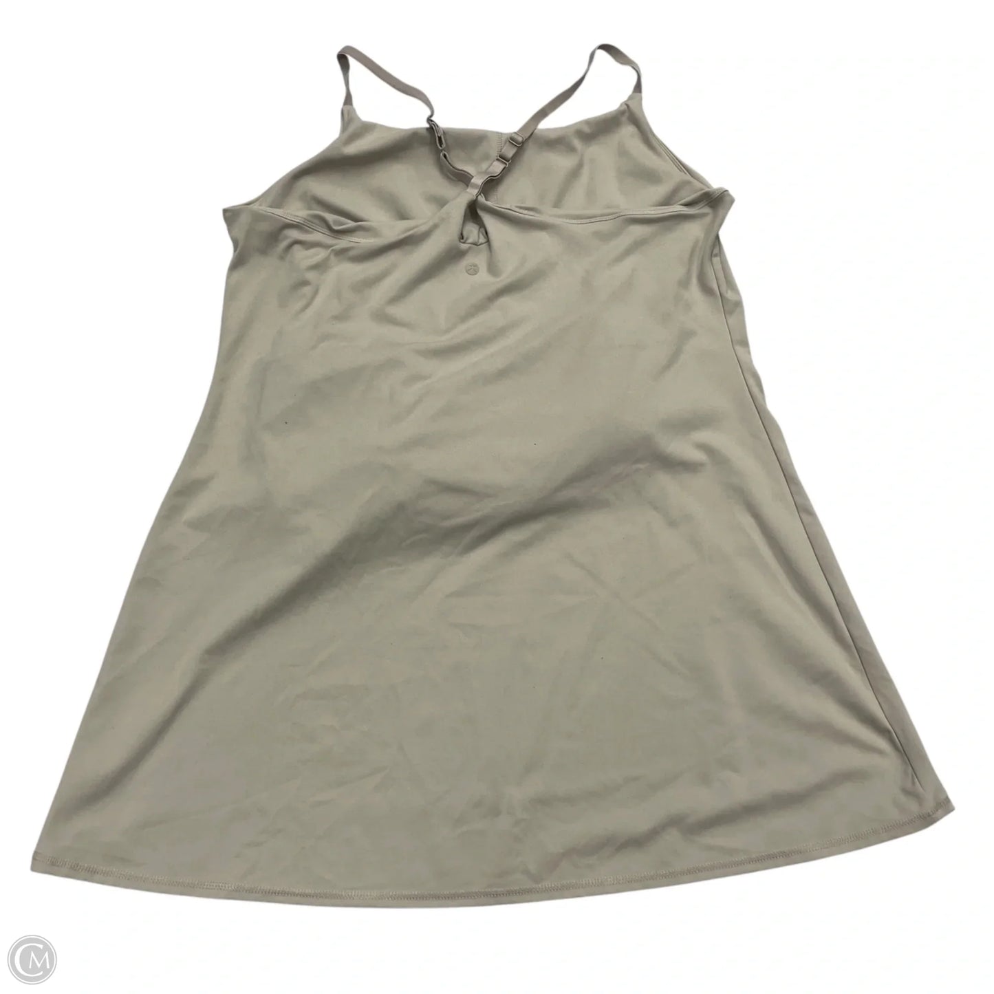 Athletic Dress By Danskin In Taupe, Size: Xl