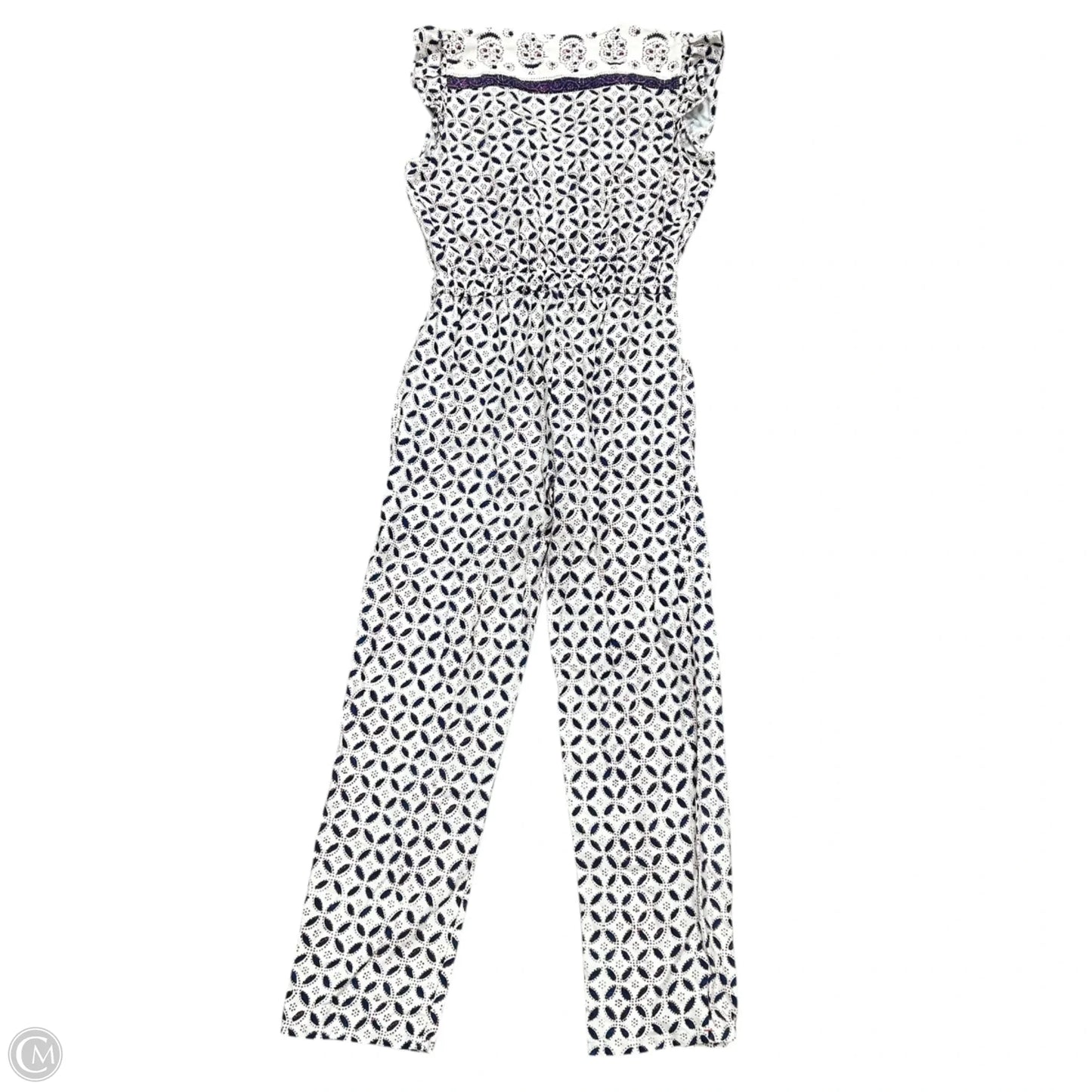 Jumpsuit By Xirena In Blue Red & White, Size: S