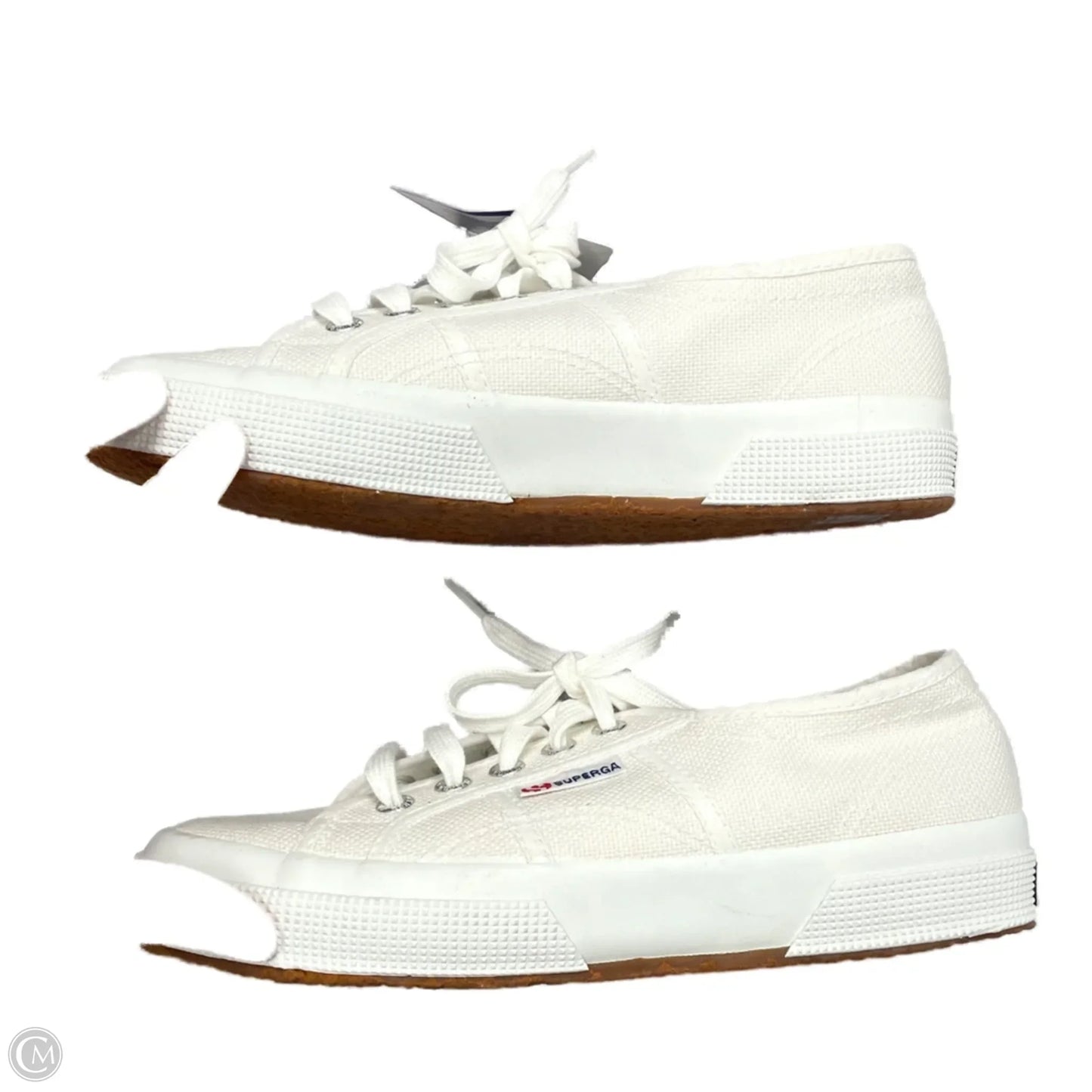 Shoes Athletic By Superga In White, Size: 7.5