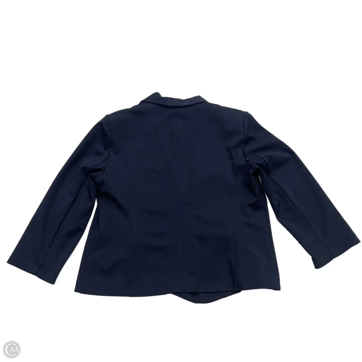 Blazer By Anne Klein In Navy, Size: L