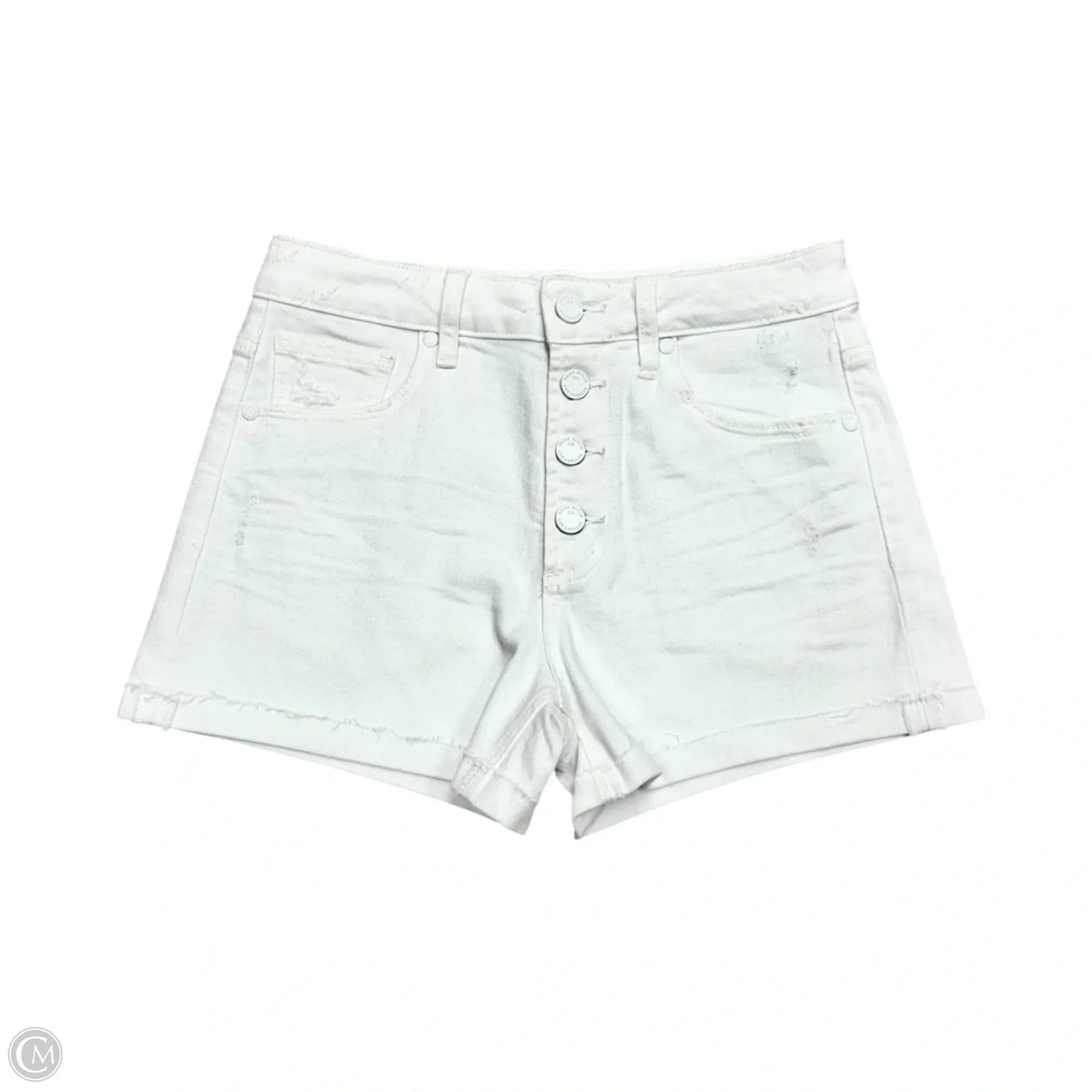 Shorts By Paige In White Denim, Size: 0