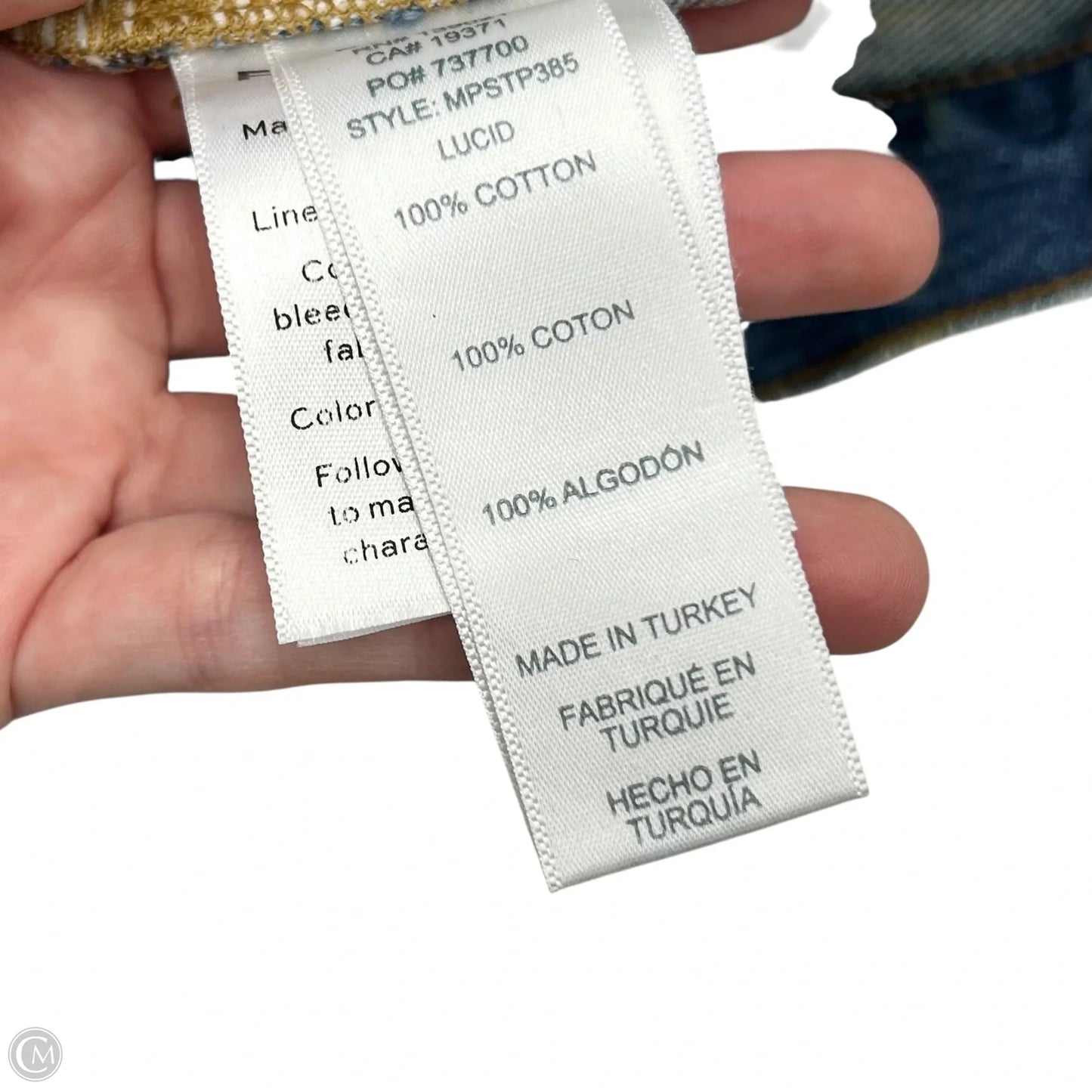 Skirt Mini & Short By Frame In Blue Denim, Size: 0