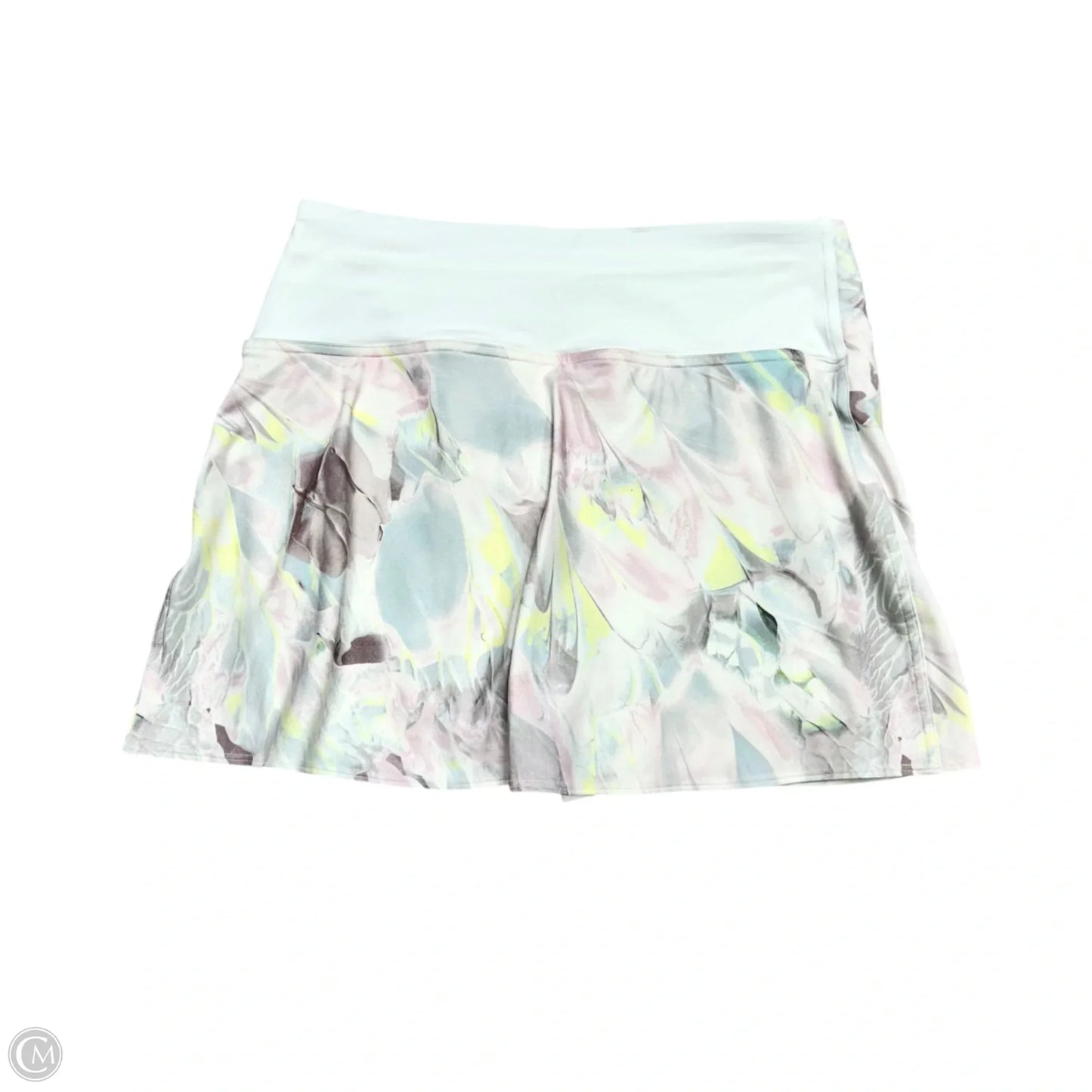 Athletic Skirt By Lululemon In Pink & White, Size: S