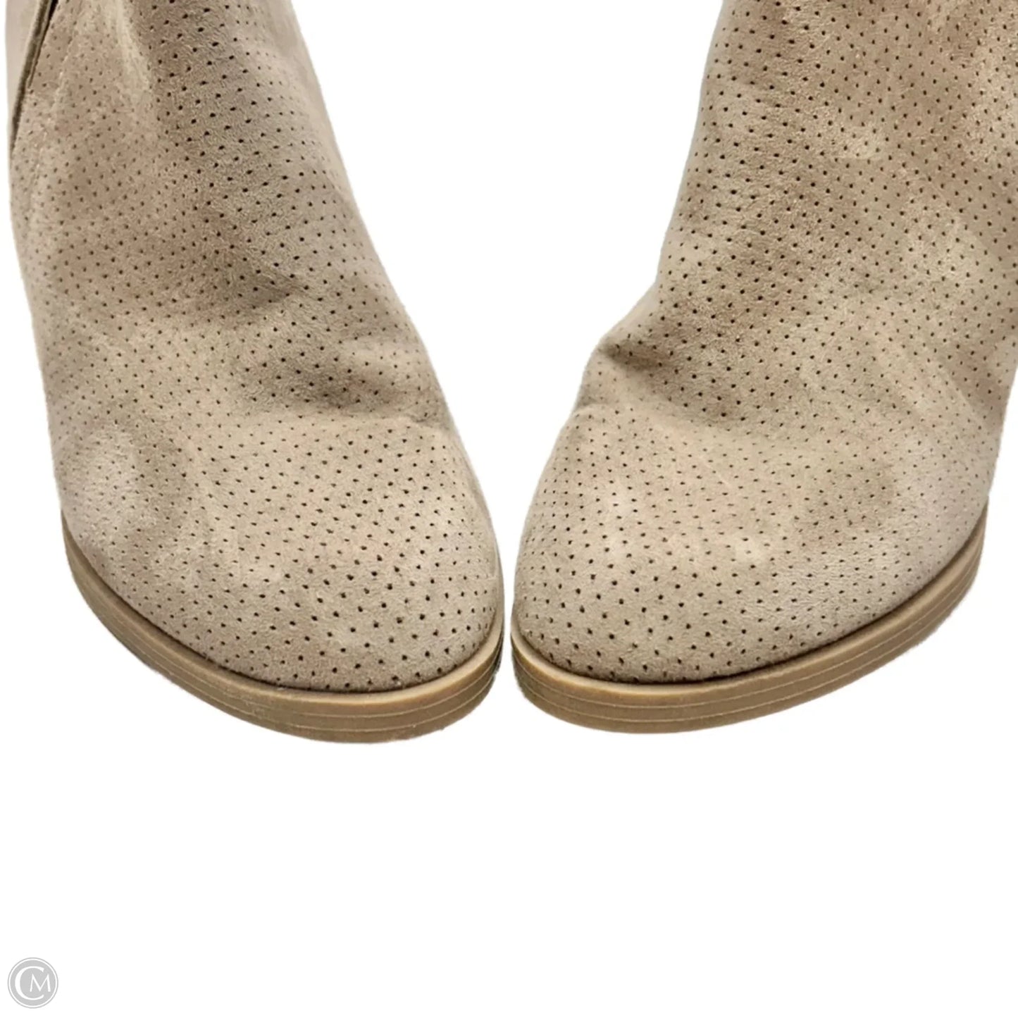 Boots Ankle Heels By Universal Thread In Tan, Size: 6