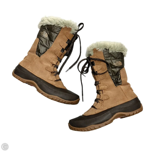 Boots Snow By The North Face In Brown, Size: 7