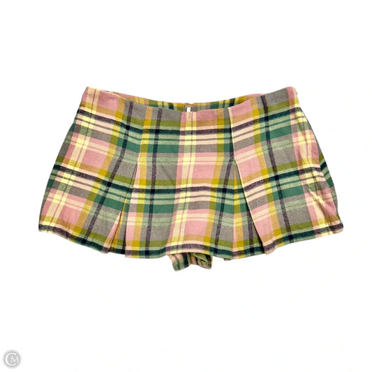 Skort By Free People In Green & Pink, Size: 12