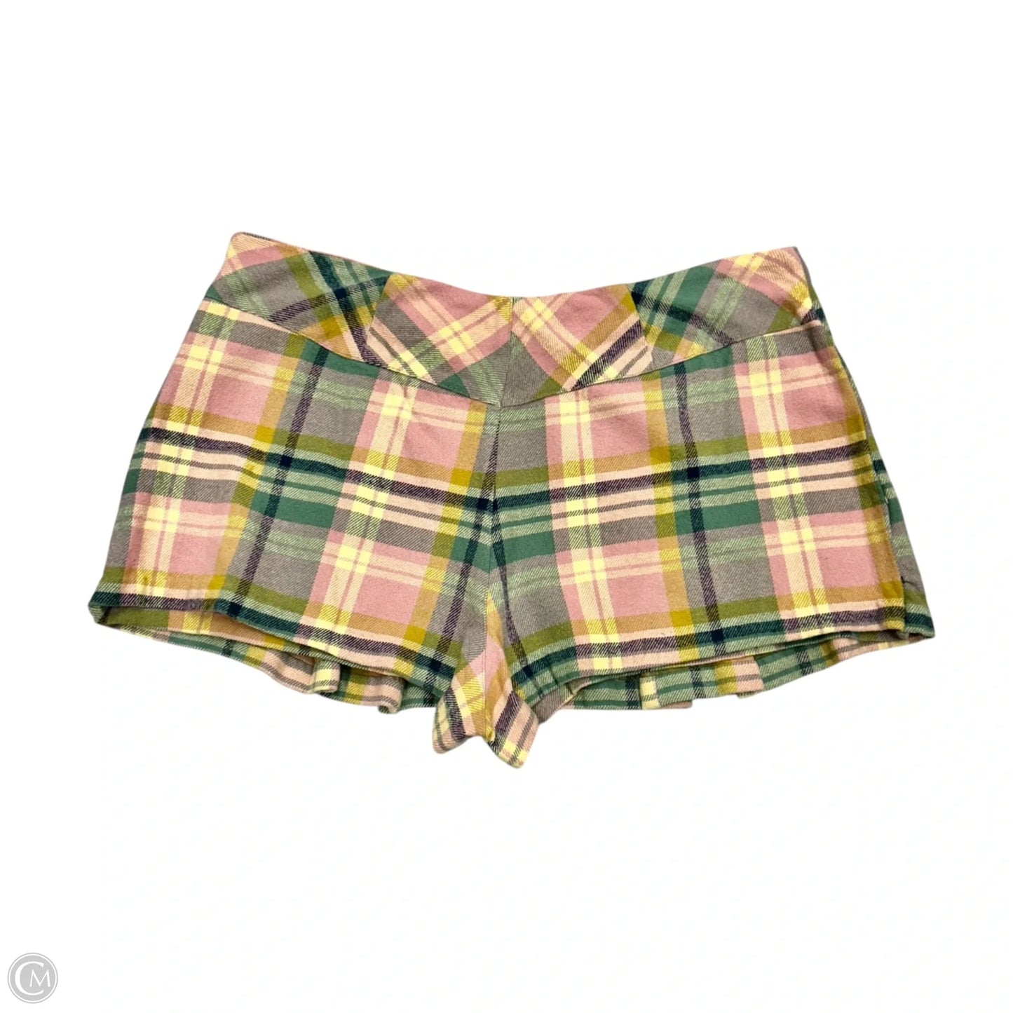 Skort By Free People In Green & Pink, Size: 12