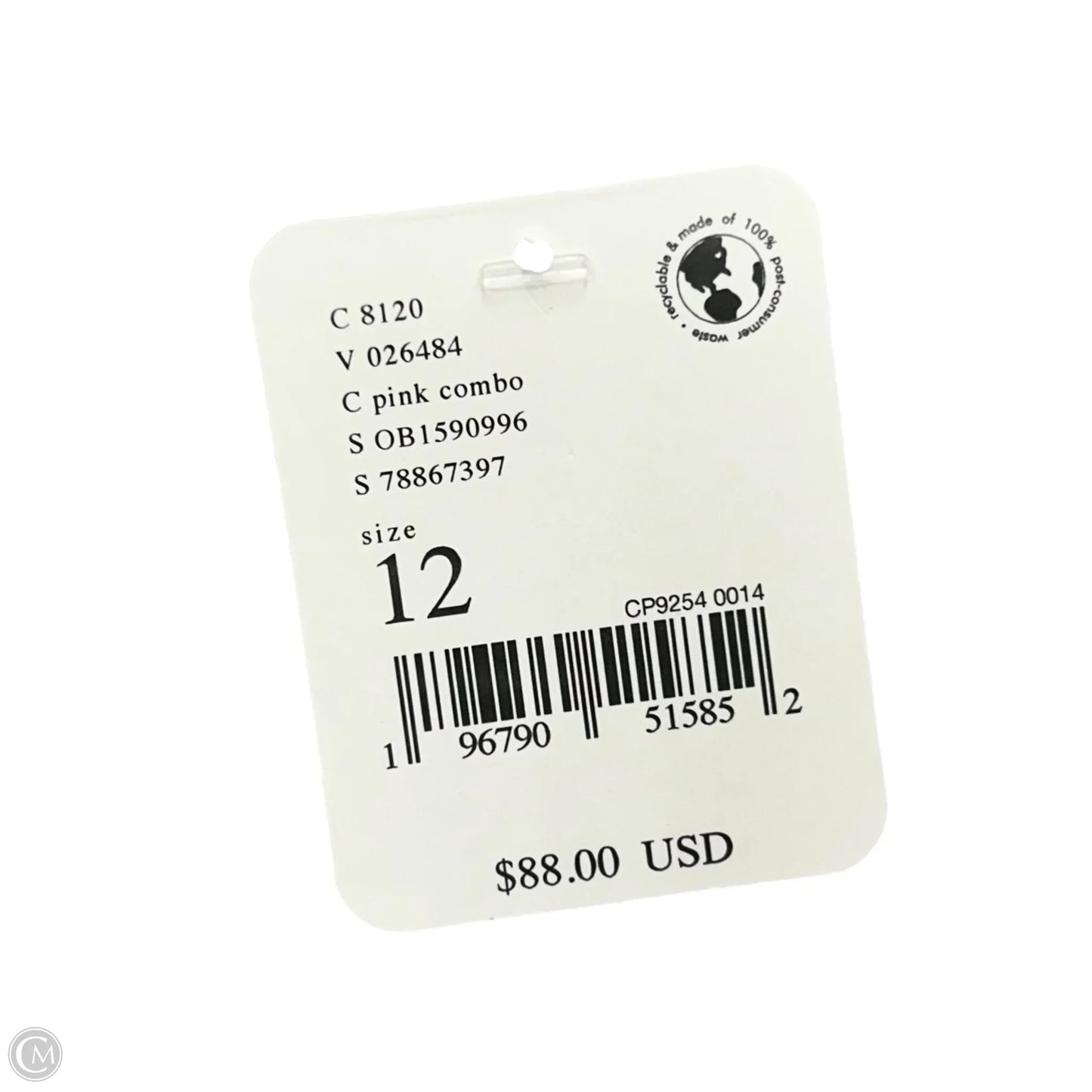 Skort By Free People In Green & Pink, Size: 12