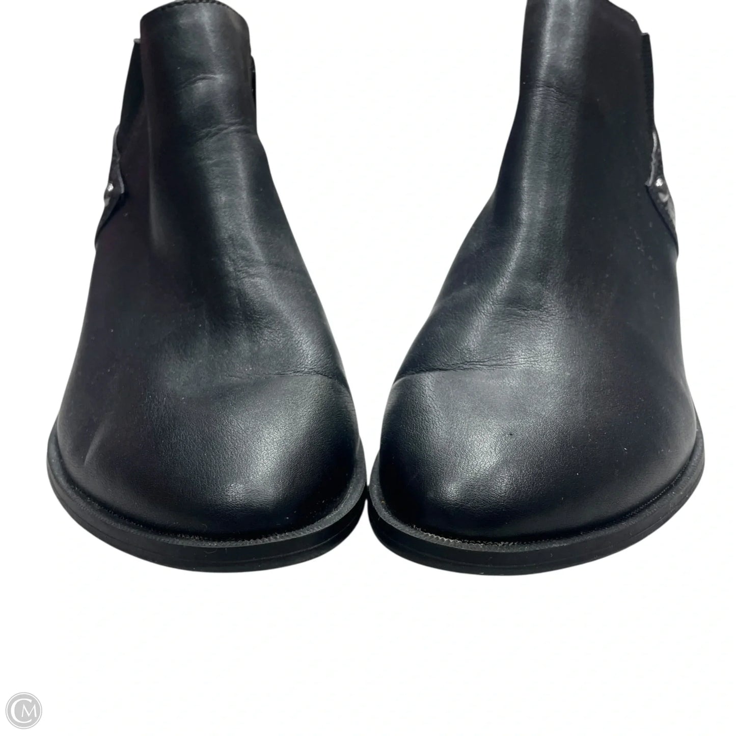 Boots Ankle Heels By Simply Vera In Black, Size: 8