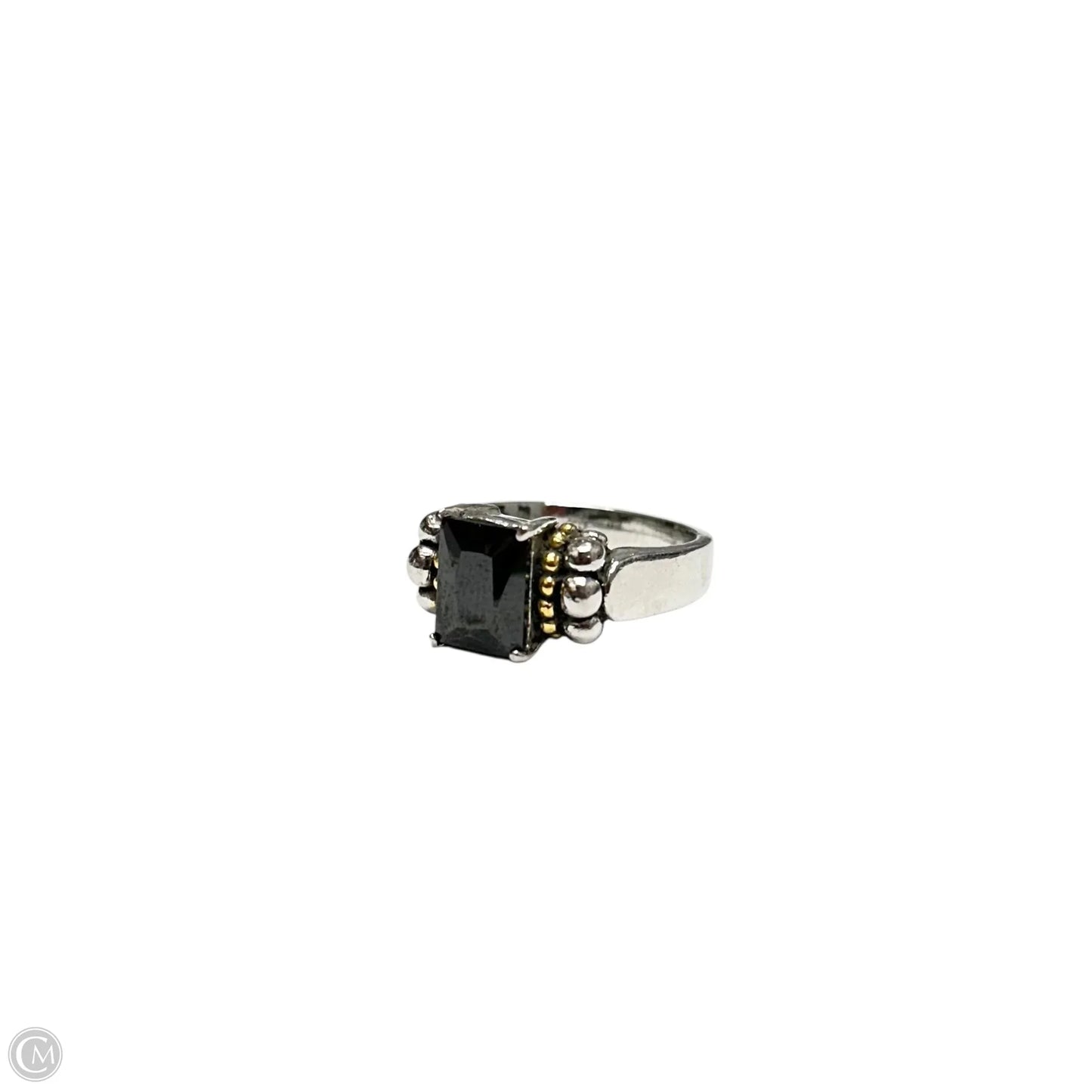 Ring Sterling Silver/18kgf, Size: 7