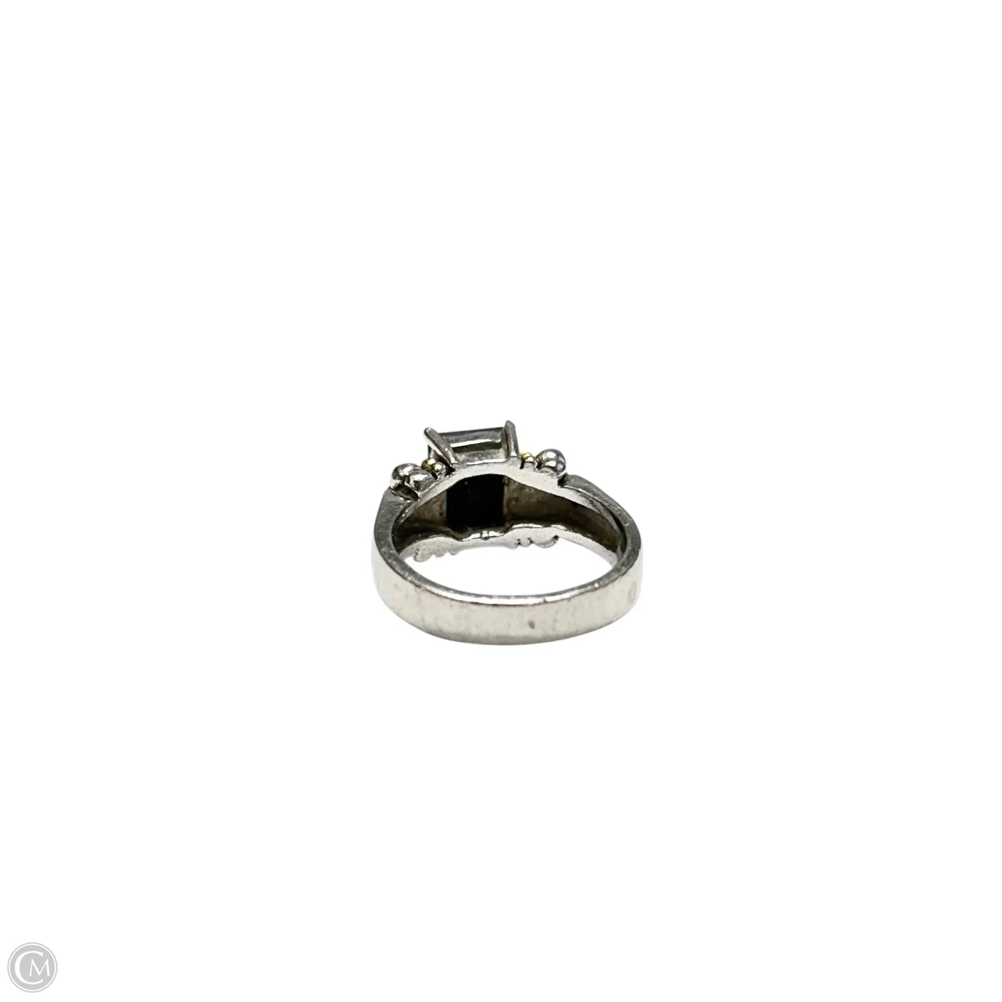 Ring Sterling Silver/18kgf, Size: 7