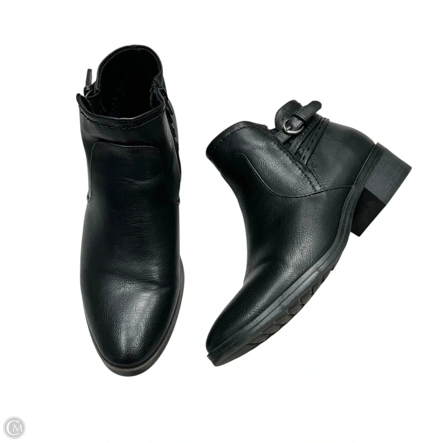 Boots Ankle Heels By Bare Traps In Black, Size: 7.5