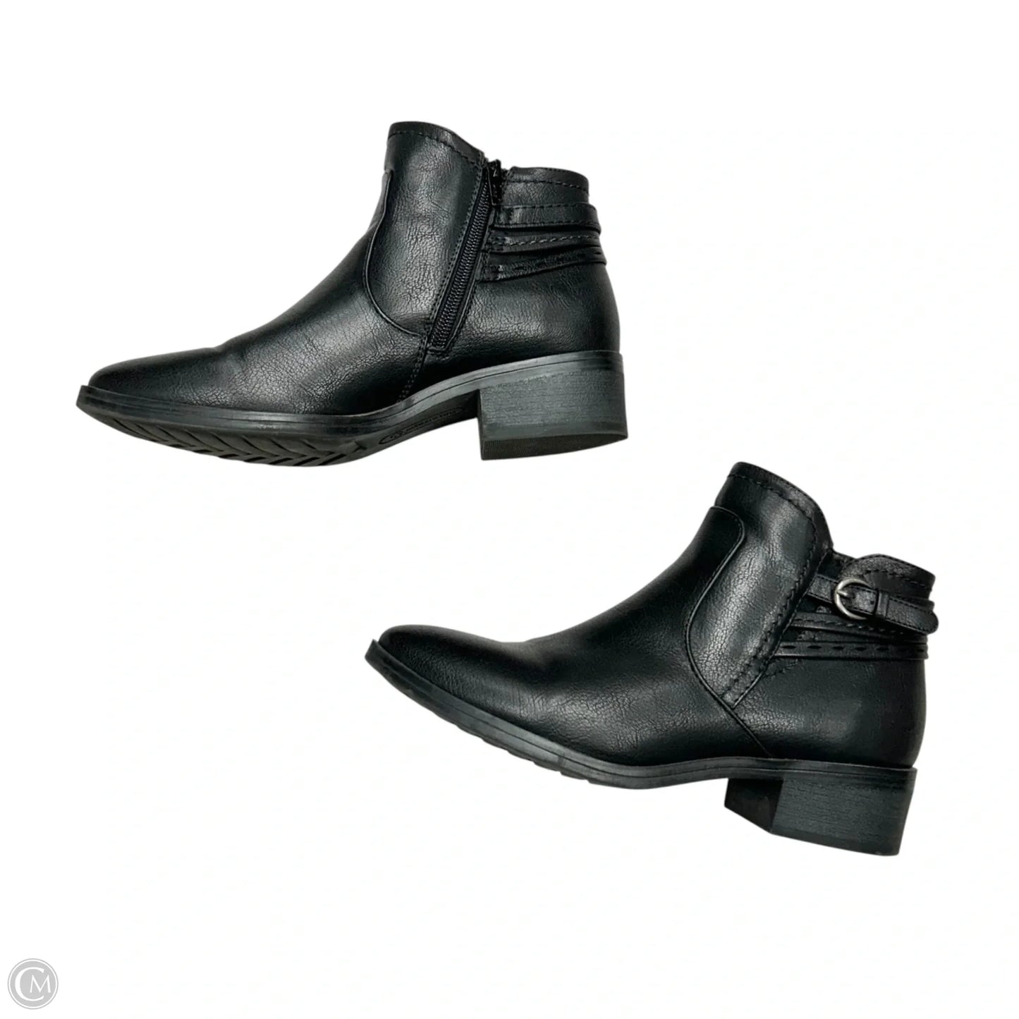 Boots Ankle Heels By Bare Traps In Black, Size: 7.5