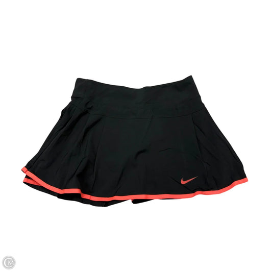 Athletic Skirt By Nike Apparel In Black & Pink, Size: S