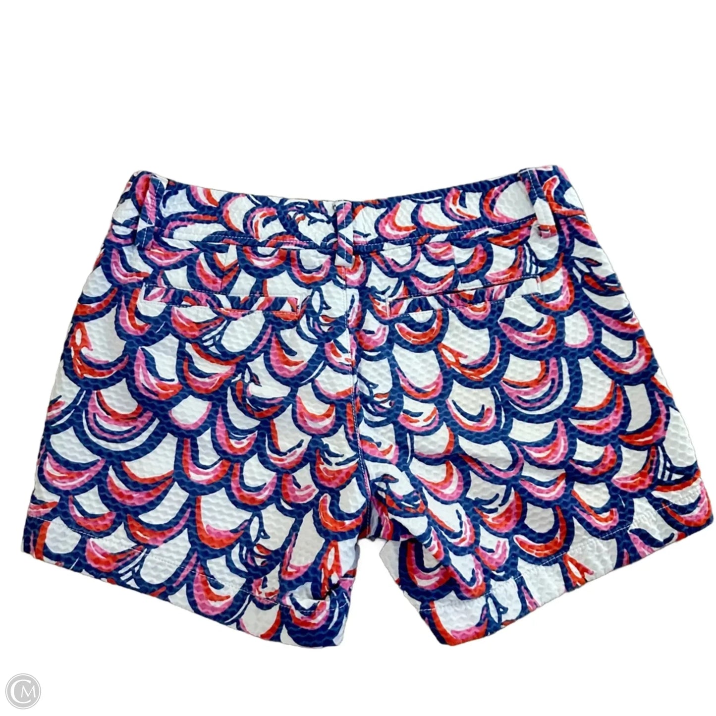 Shorts Designer By Lilly Pulitzer In Blue Red & White, Size: 2