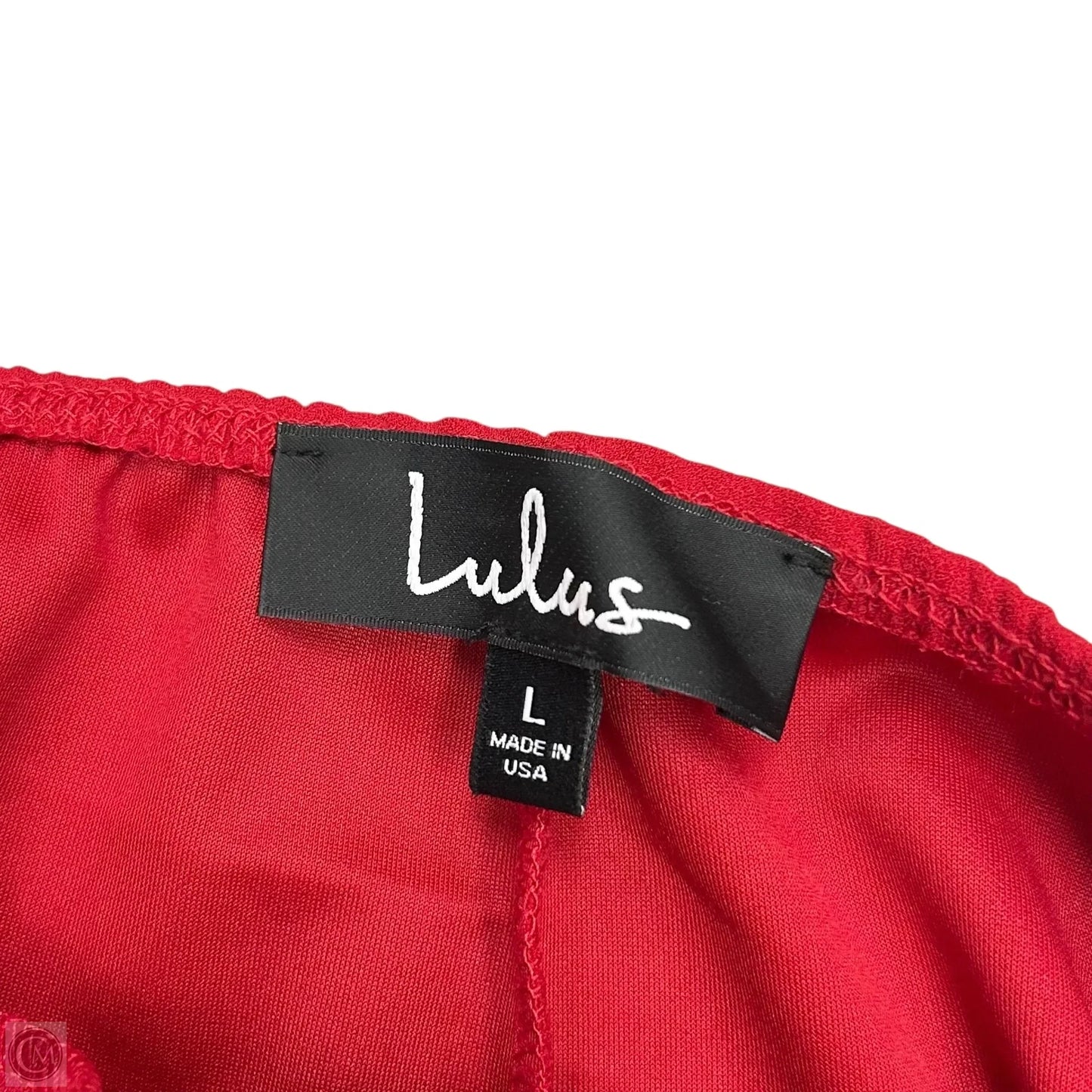 Jumpsuit By Lulus In Red, Size: L