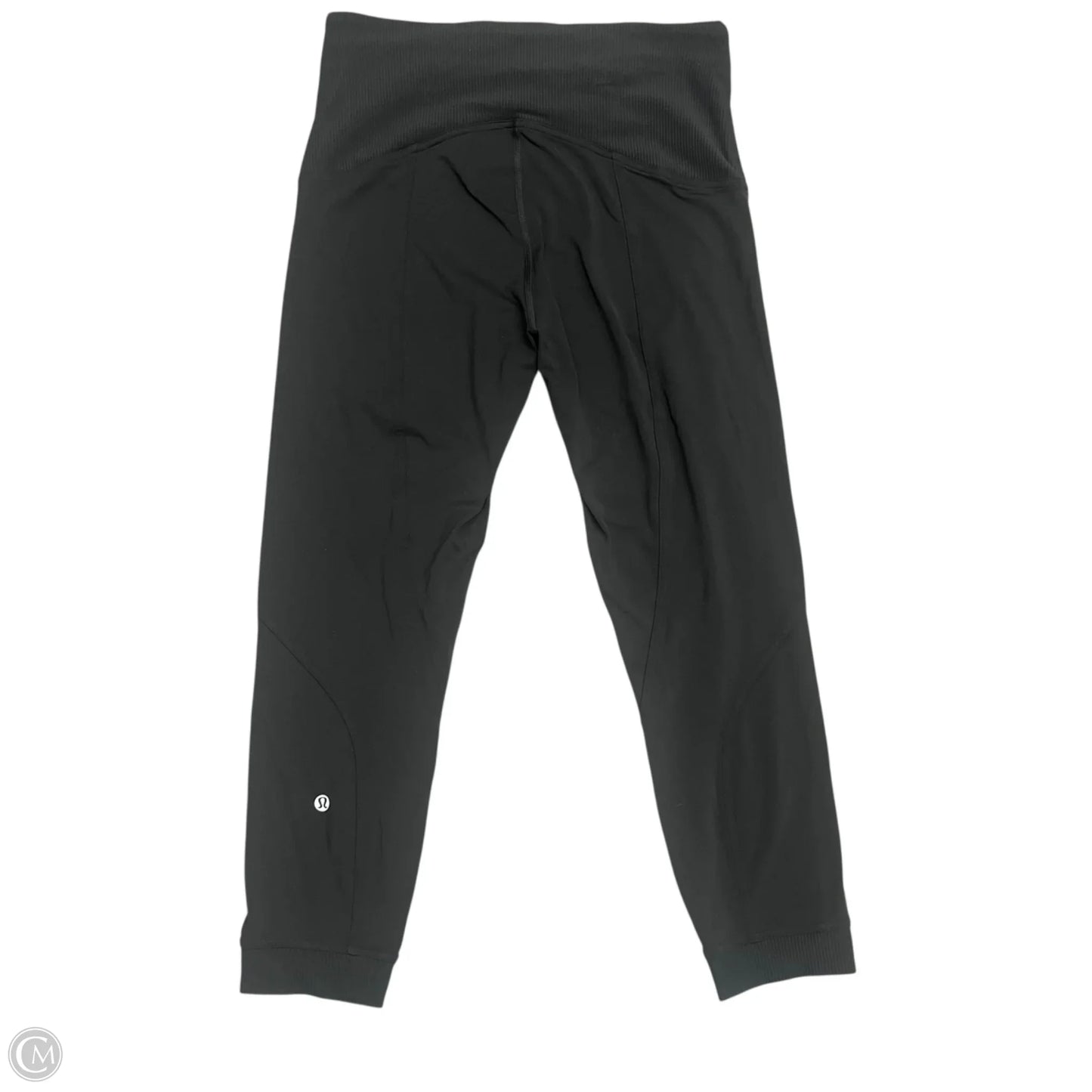 Athletic Leggings Capris By Lululemon In Grey, Size: M