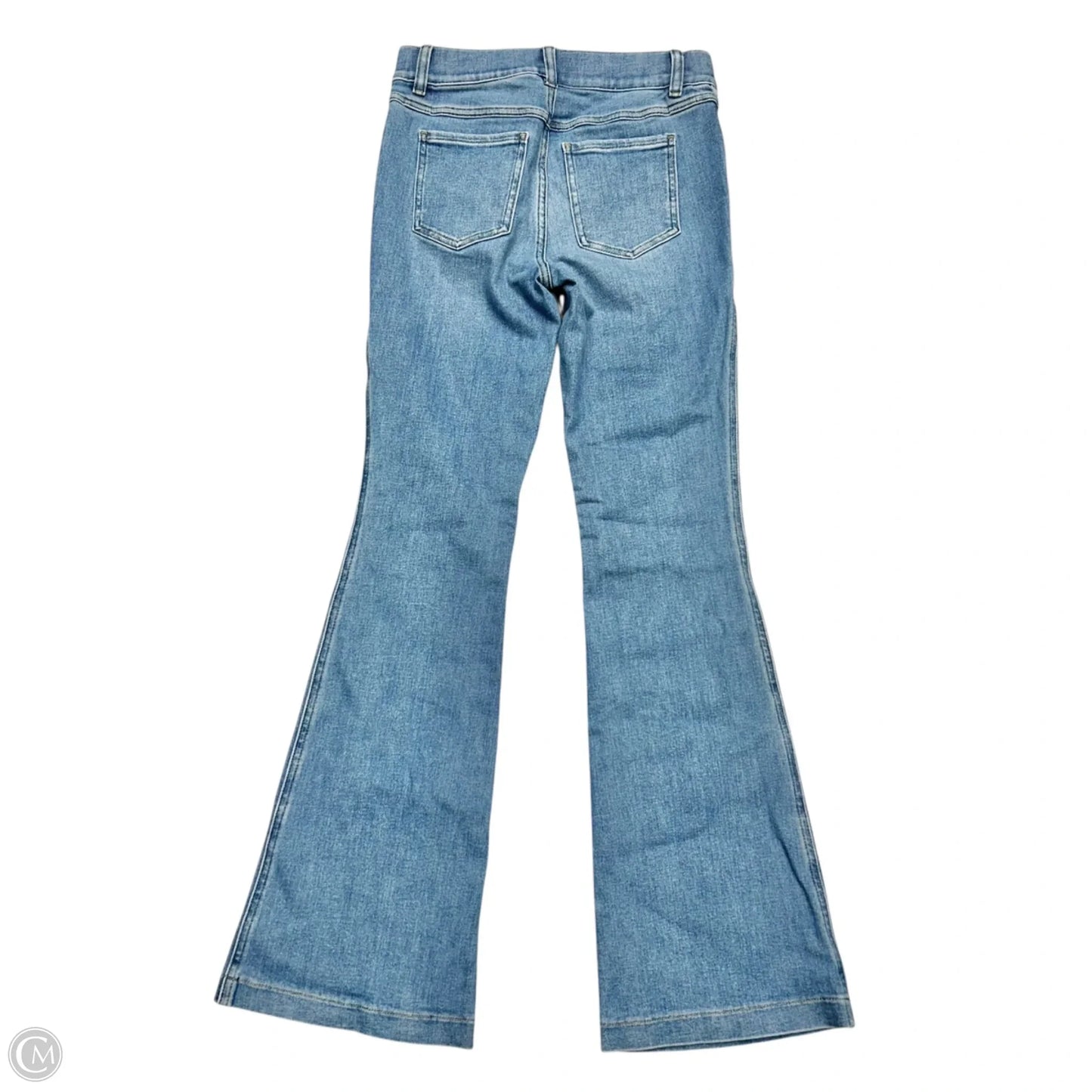 Jeans Wide Leg By Spanx In Blue Denim, Size: 2