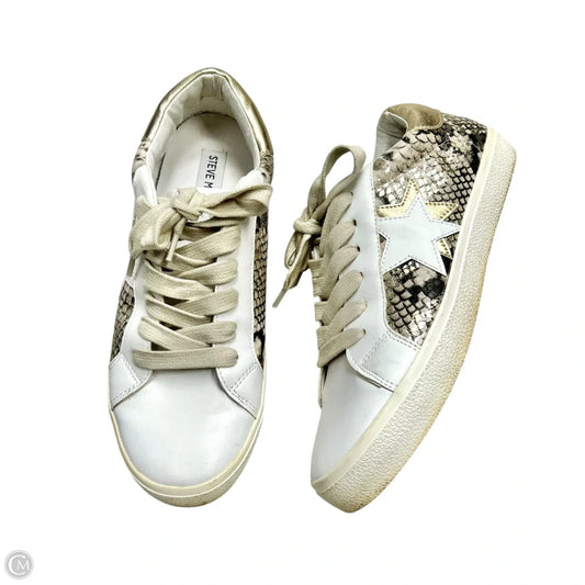 Shoes Sneakers By Steve Madden In Snakeskin Print, Size: 8