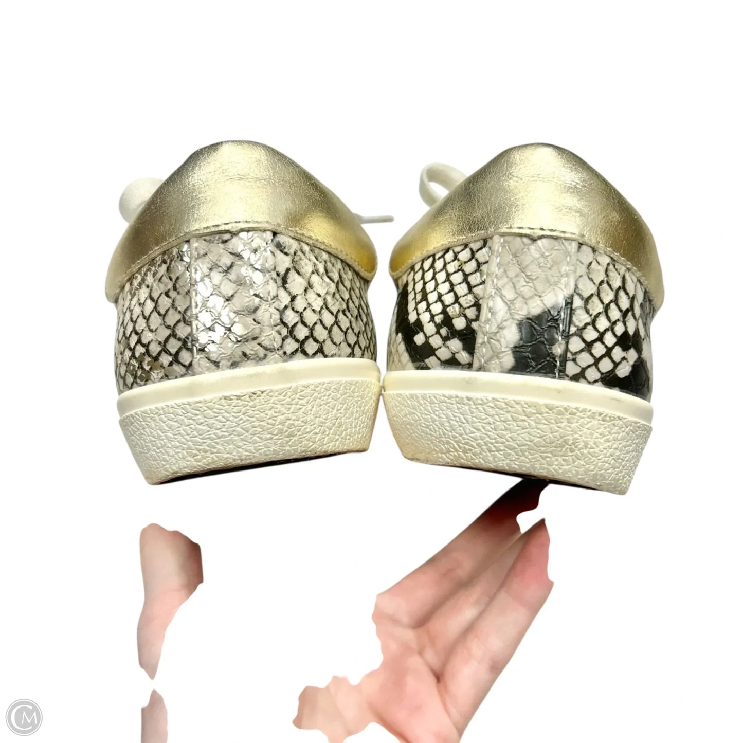 Shoes Sneakers By Steve Madden In Snakeskin Print, Size: 8