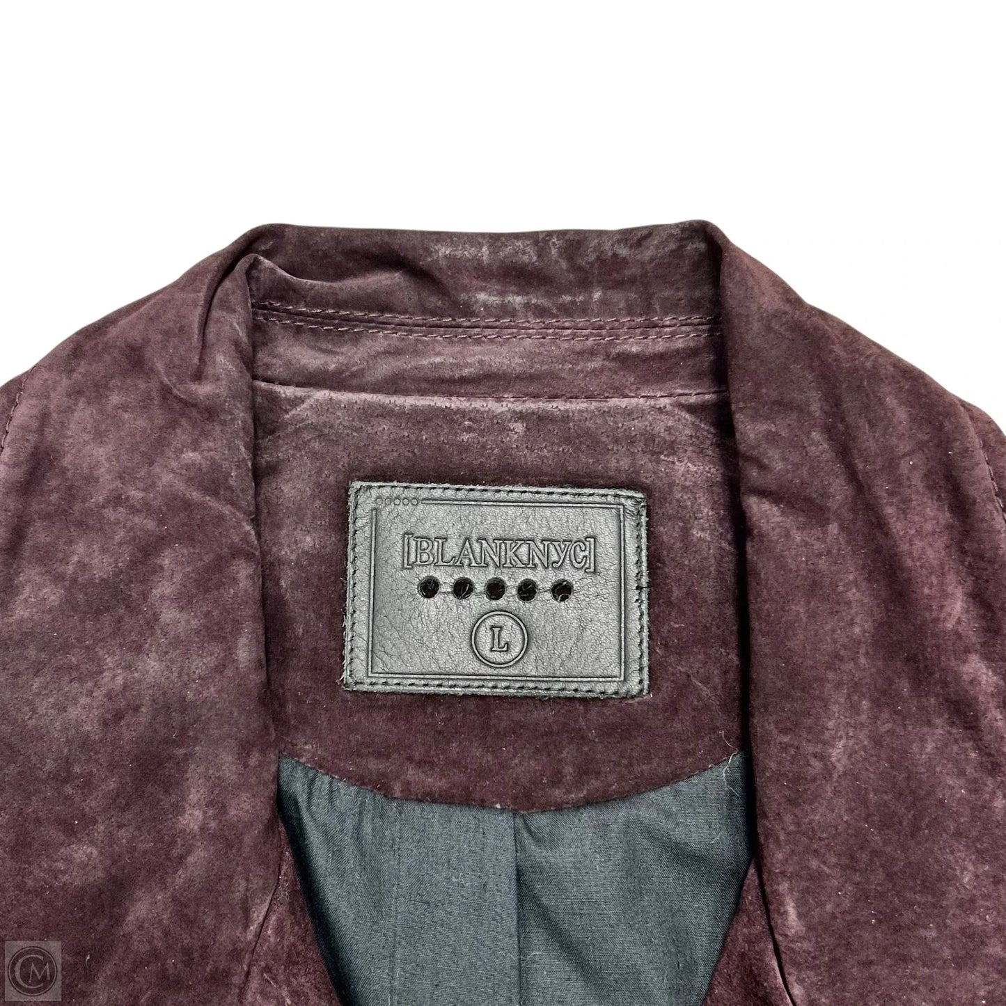 Jacket Leather By Blanknyc In Purple, Size: L