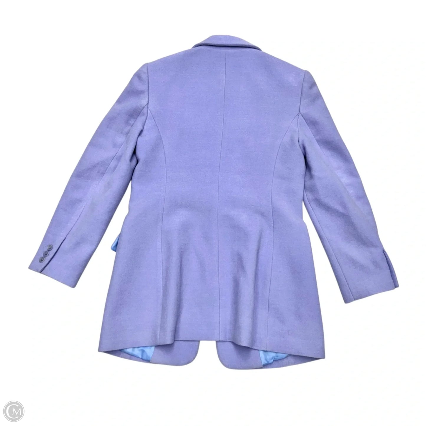 Coat Peacoat By Nordstrom In Purple, Size: S