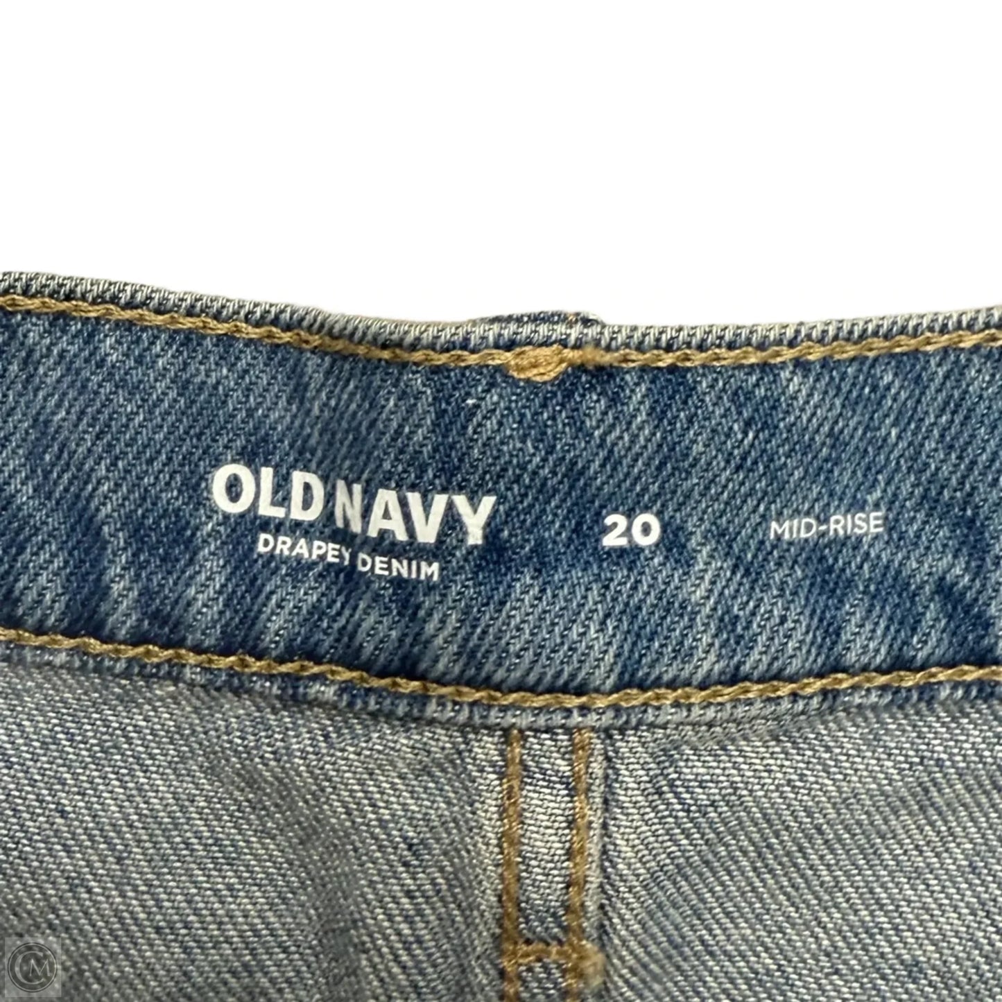 Skirt Maxi By Old Navy In Blue Denim, Size: 20