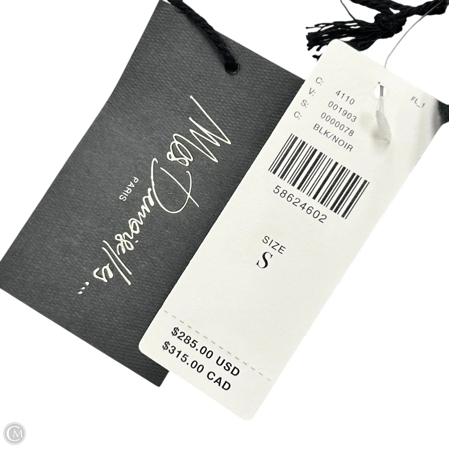 Top Long Sleeve By Anthropologie In Black & White, Size: S