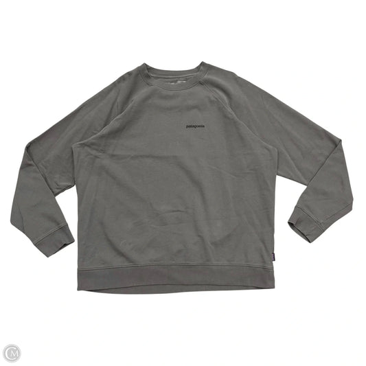 Top Long Sleeve By Patagonia In Grey, Size: Xxl