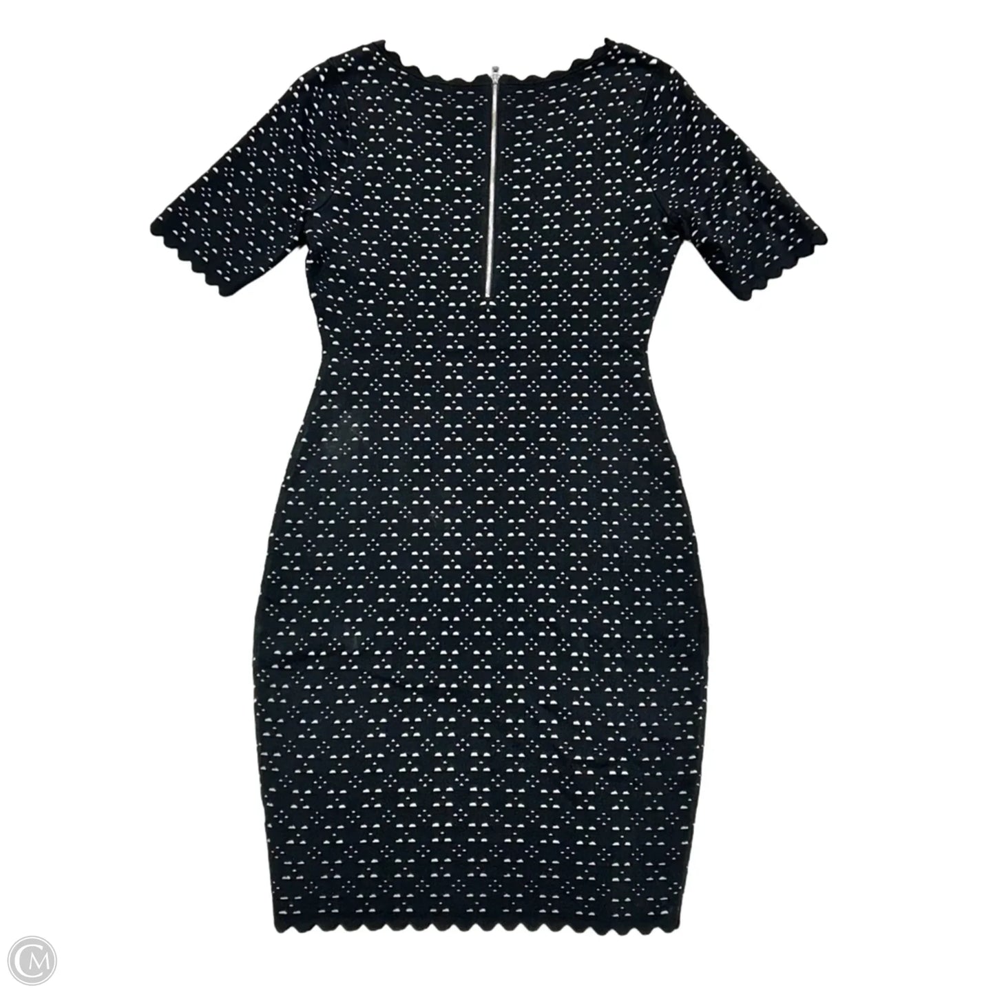 Dress Designer By Milly In Black & White, Size: L