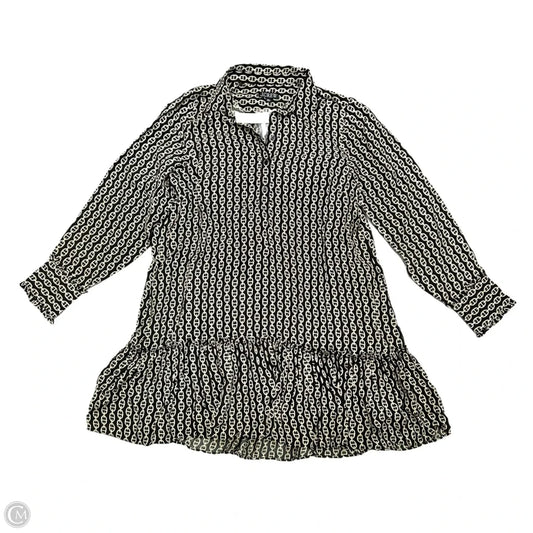 Dress Casual Short By J. Crew In Black & Tan, Size: L