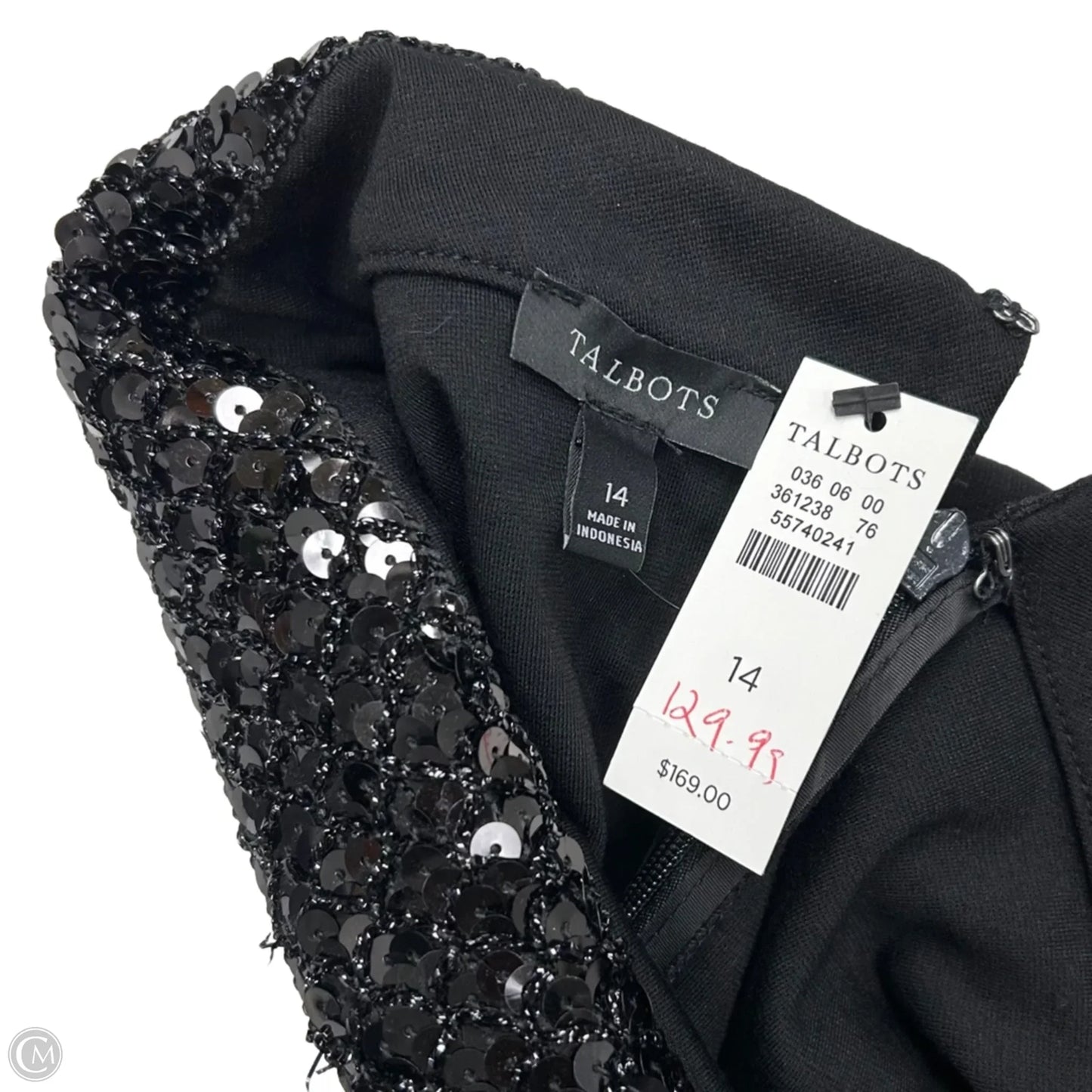 Dress Casual Short By Talbots In Black, Size: Xl