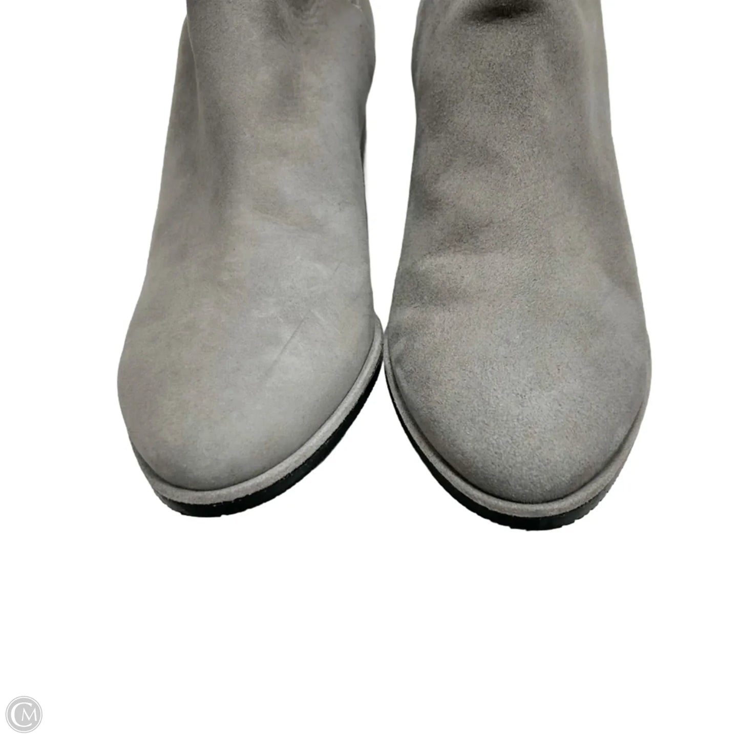 Boots Designer By Stuart Weitzman In Grey, Size: 8